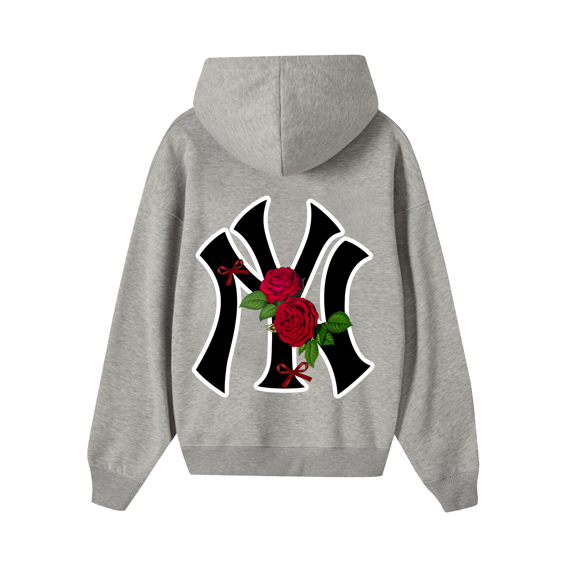 MLB Floral Rose Ribbon Hoodie