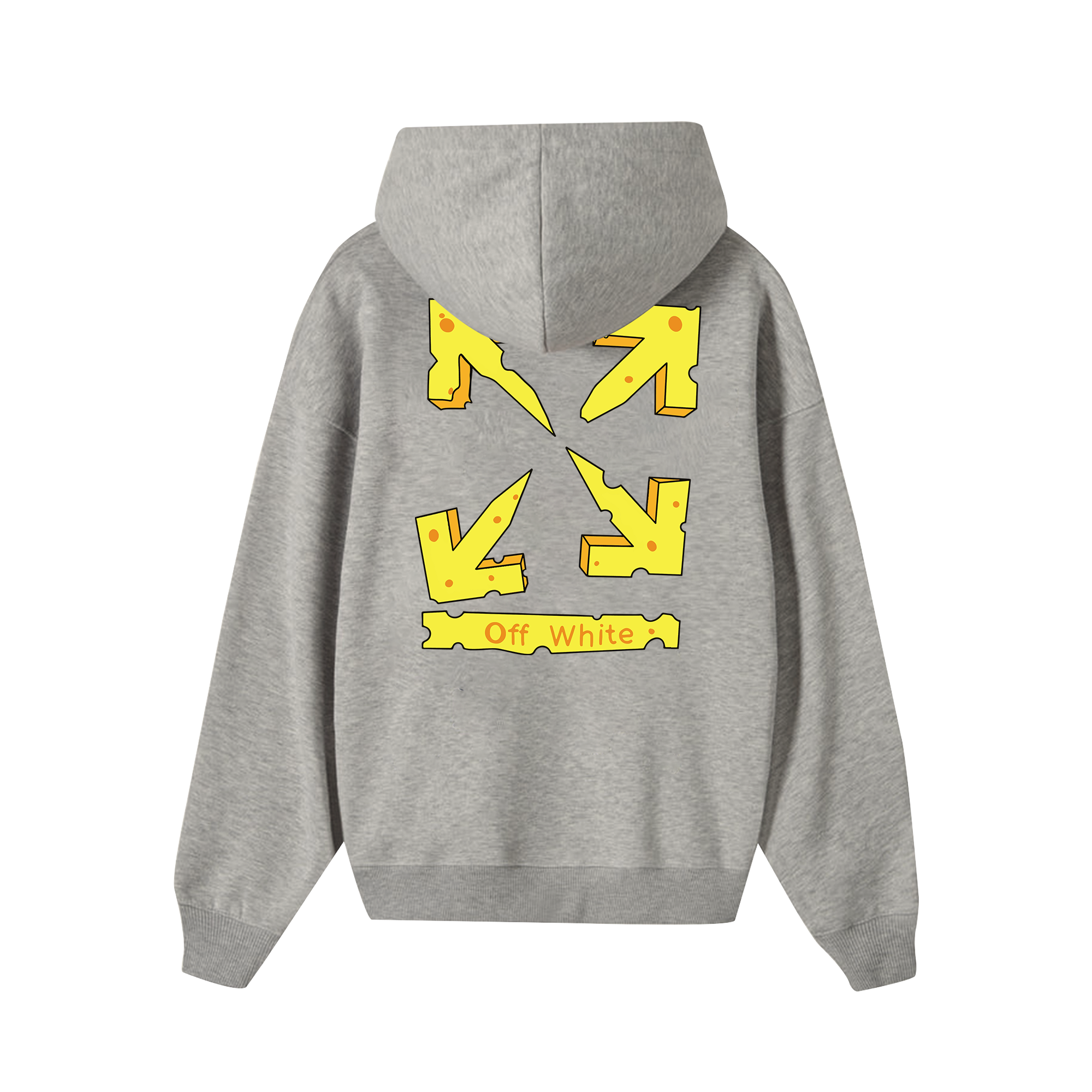 Off White Piece Of Cheese Hoodie