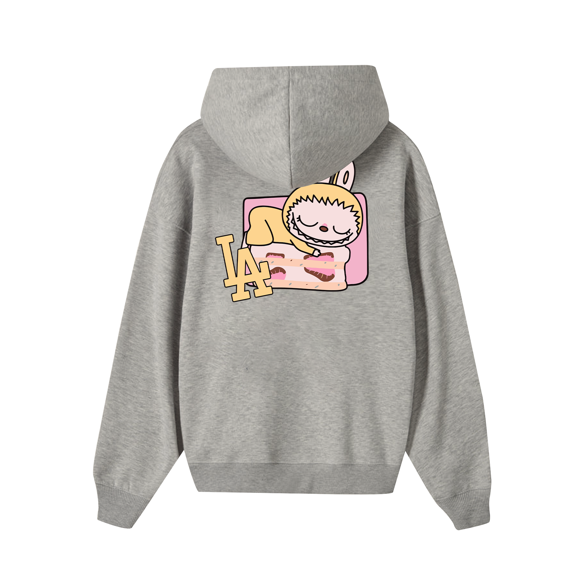 MLB Labubu Strawberry Pie LA Hoodie