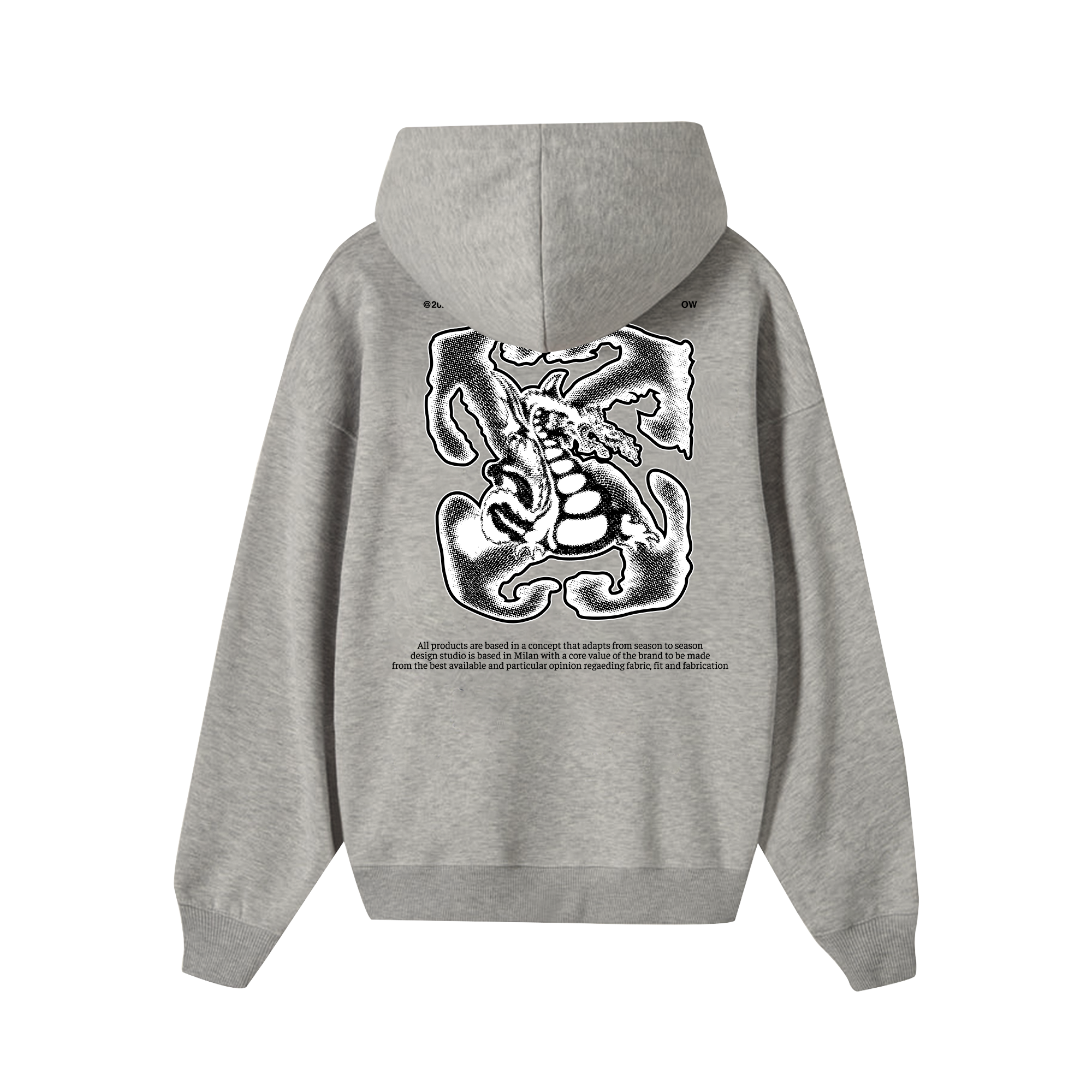 Off White Dragon Arrow Skate Hoodie