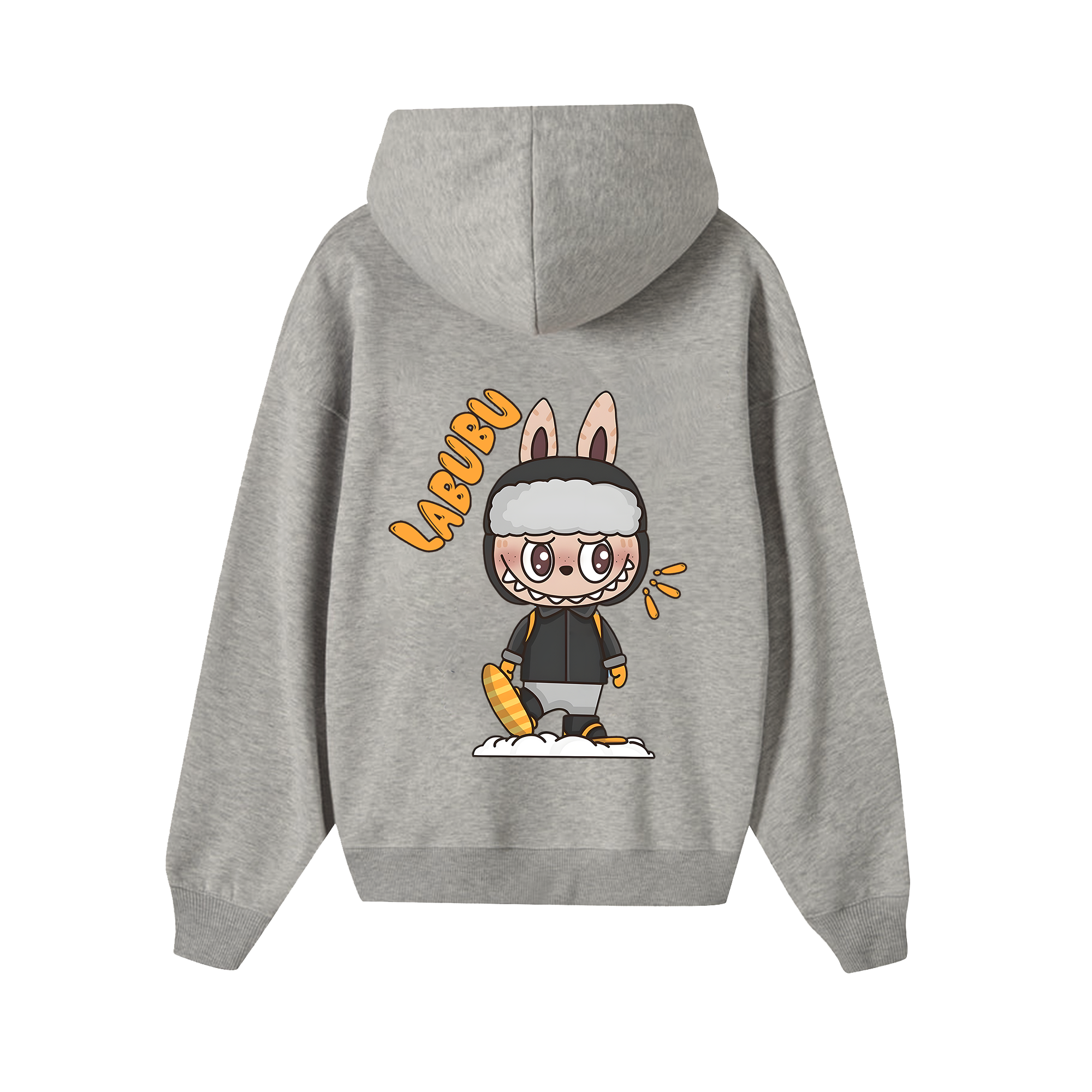 Labubu Cute Shy Hoodie