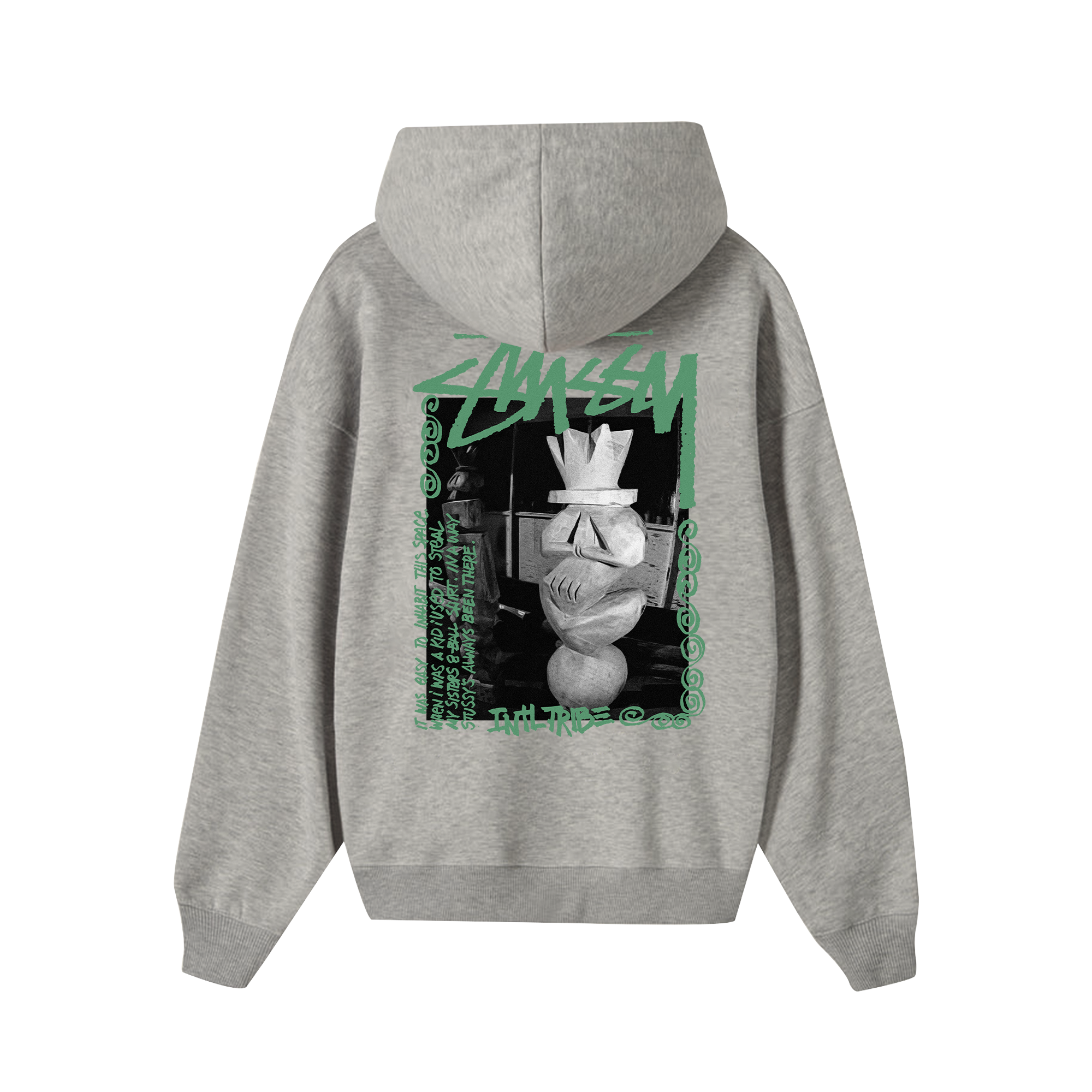 Stussy Green Vintage Hoodie