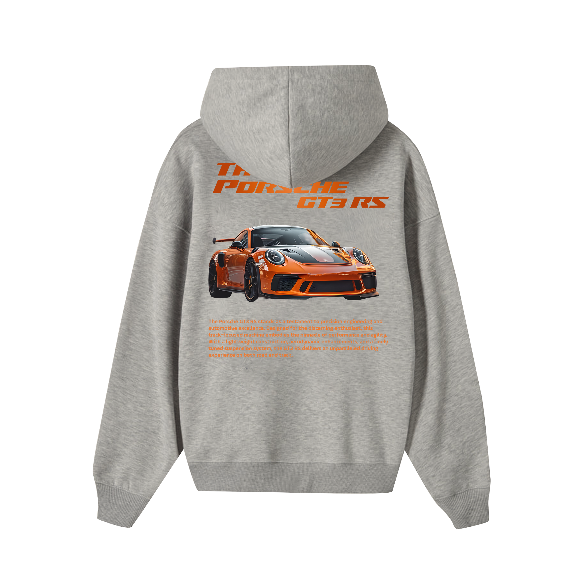 Porsche Orange Layer GT3 RS Hoodie