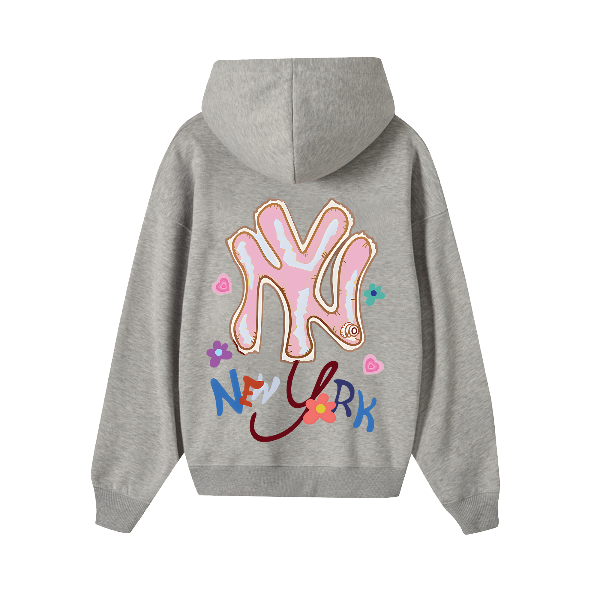 MLB Floral New York Yankees Cute Flower Hoodie