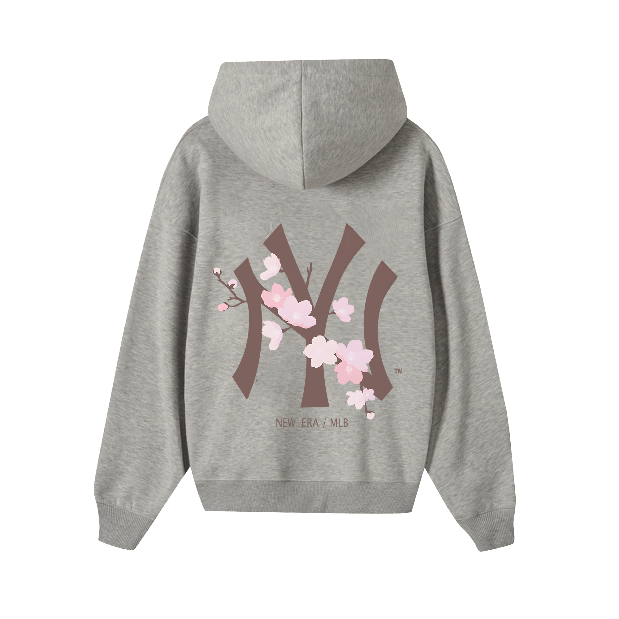 MLB Floral Peach Hoodie