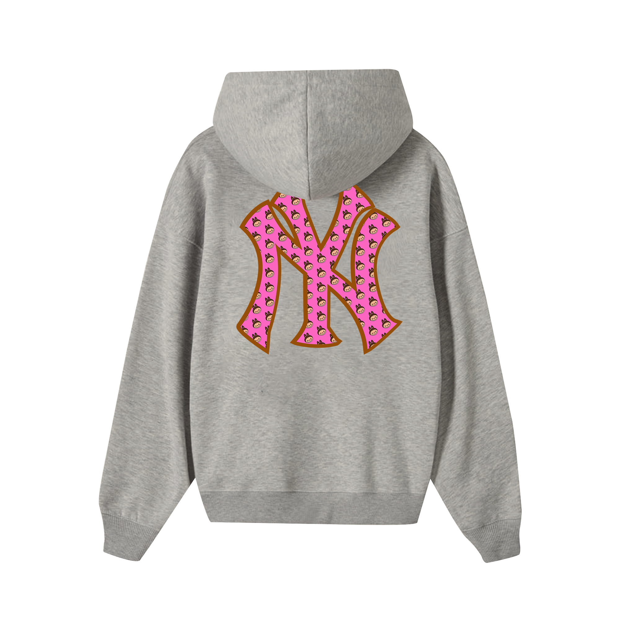 MLB Labubu NY Smile Hoodie