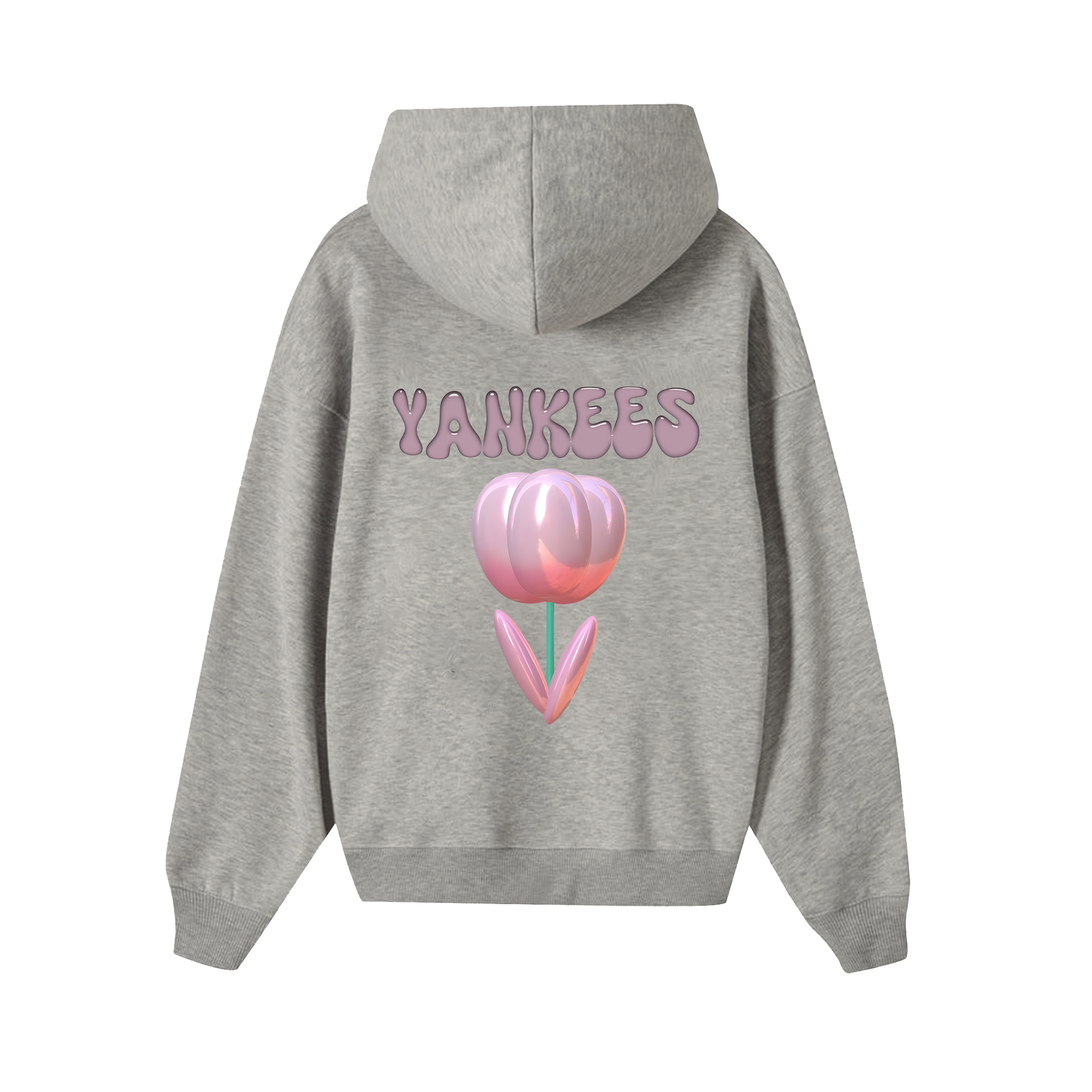 MLB Floral Hologram Tulip Yankees Hoodie