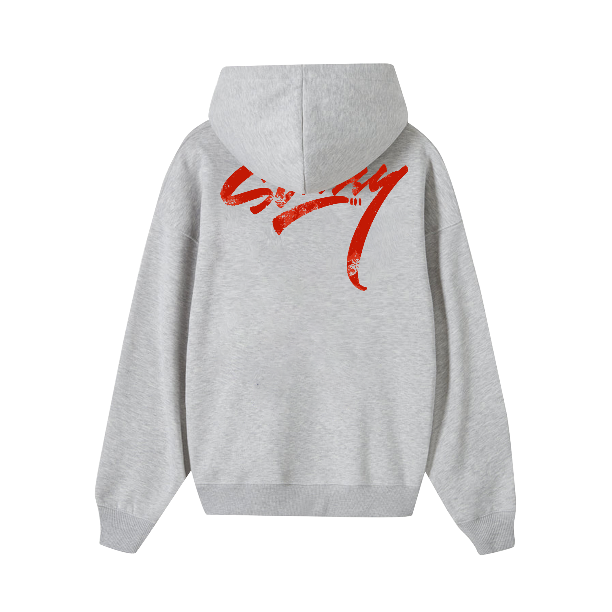 Stussy Signature Red Hoodie