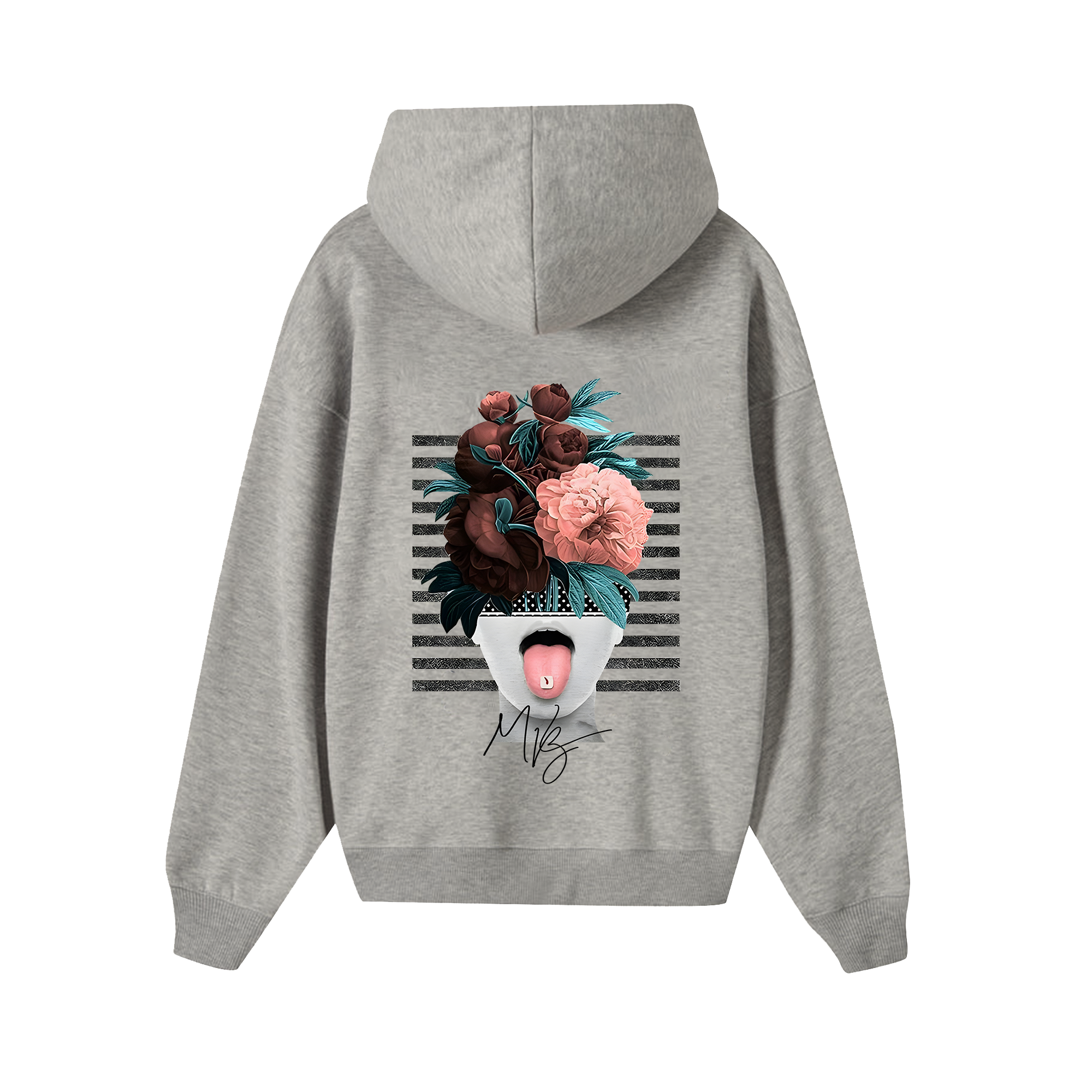 MLB Floral Bloom Girl Retro Hoodie