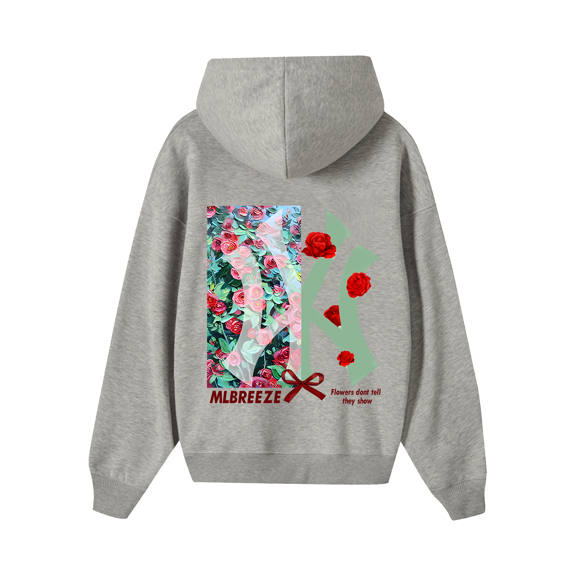 MLB Floral Rose Quote Hoodie