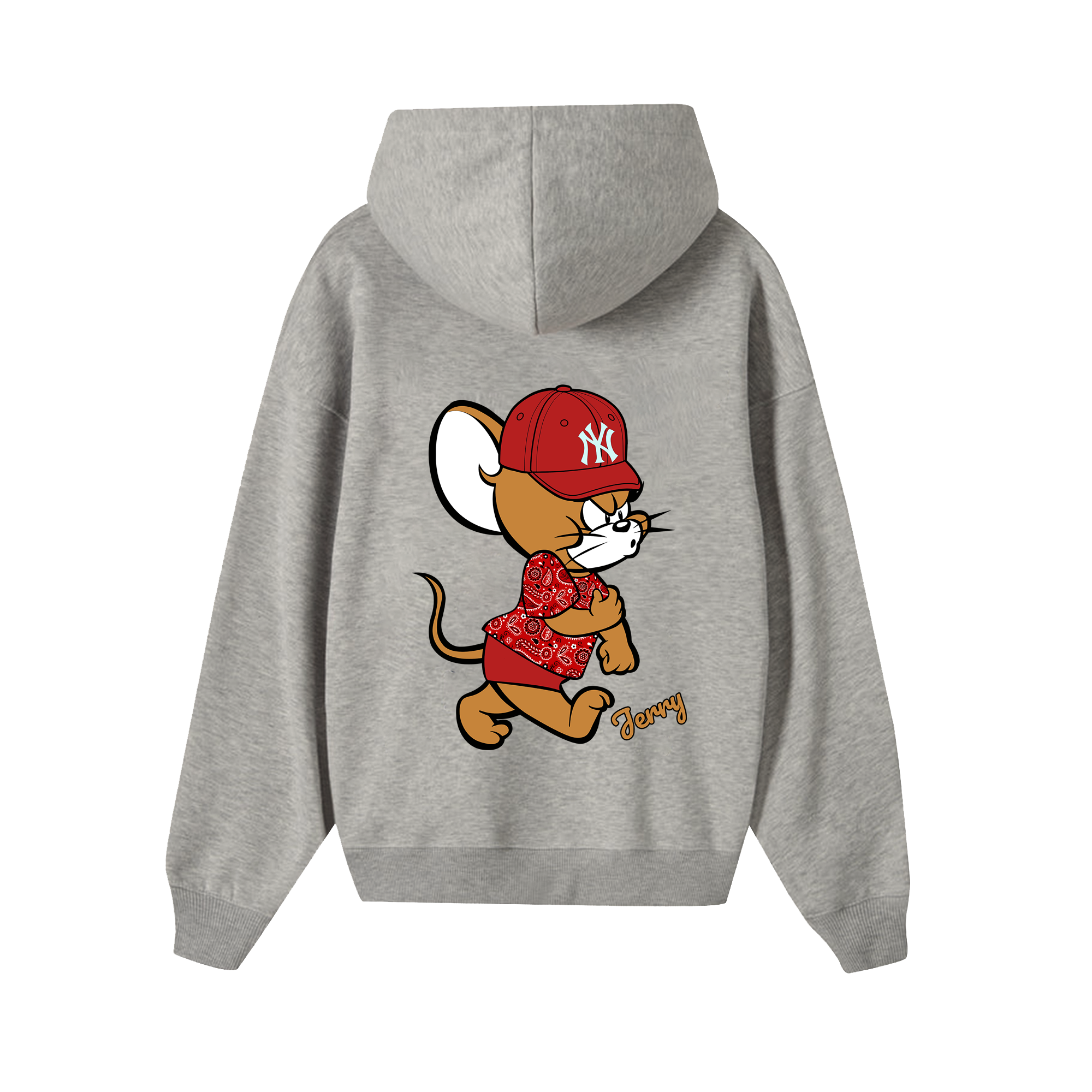 MLB Floral Funny Disney Jerry Hoodie