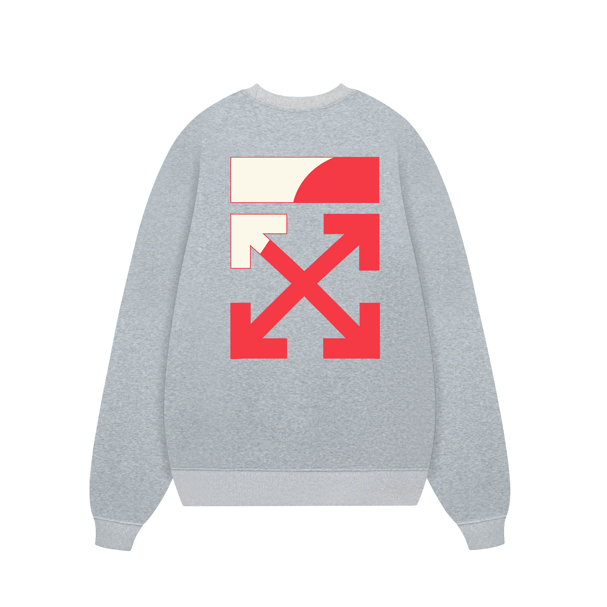 Off White Retro Logo Sweater