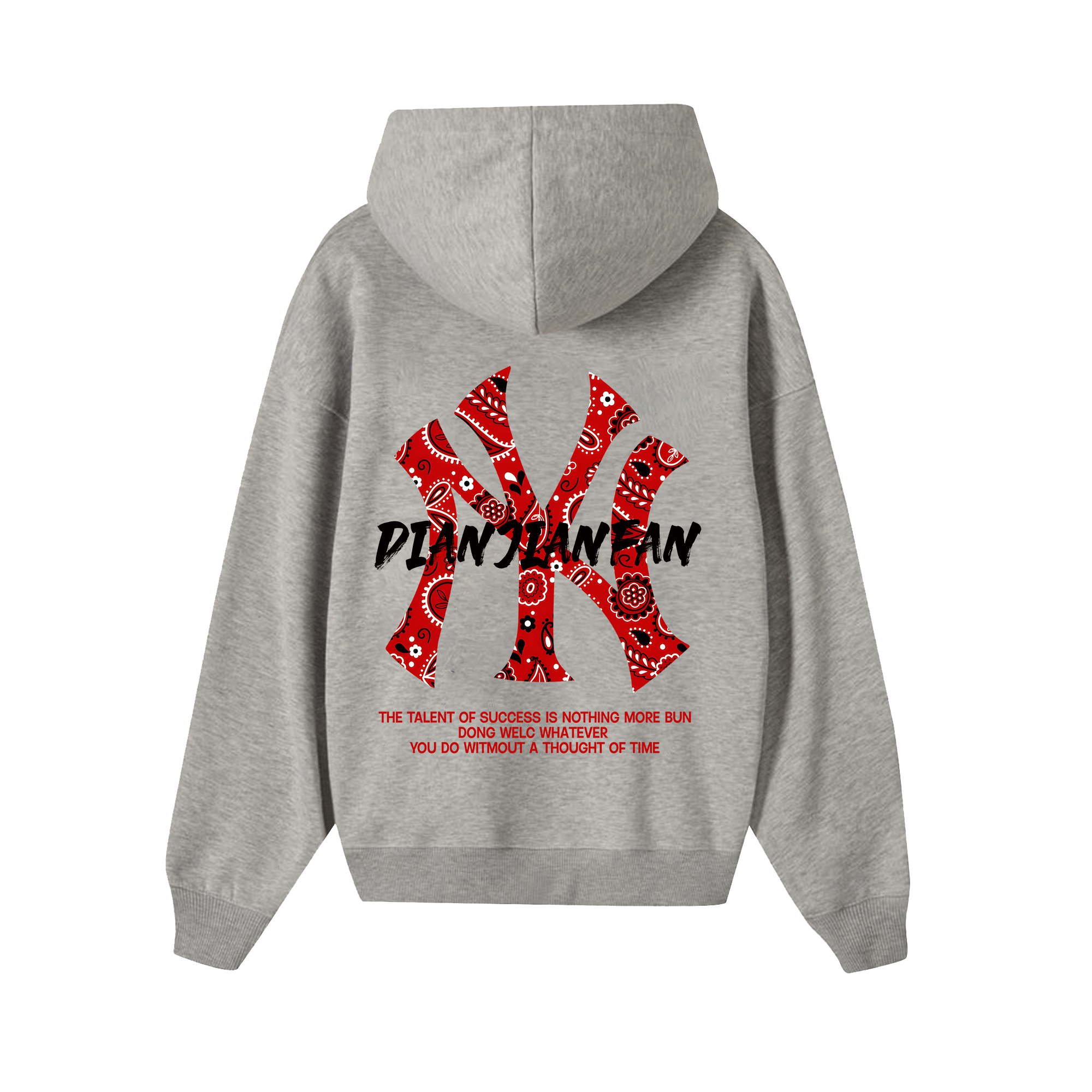 MLB Floral Red Dianjianfan Hoodie