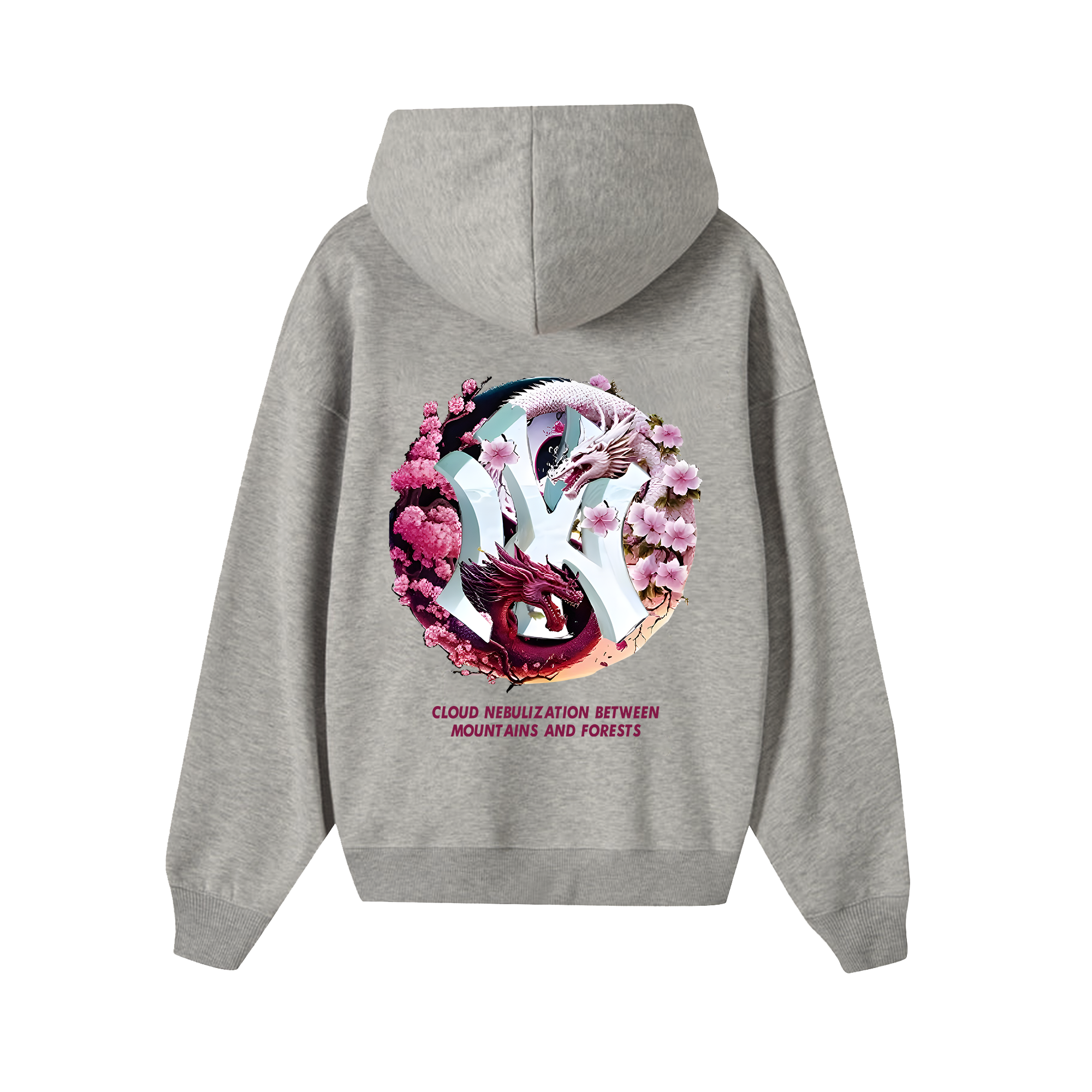 MLB Floral Dragon Cloudy Hoodie