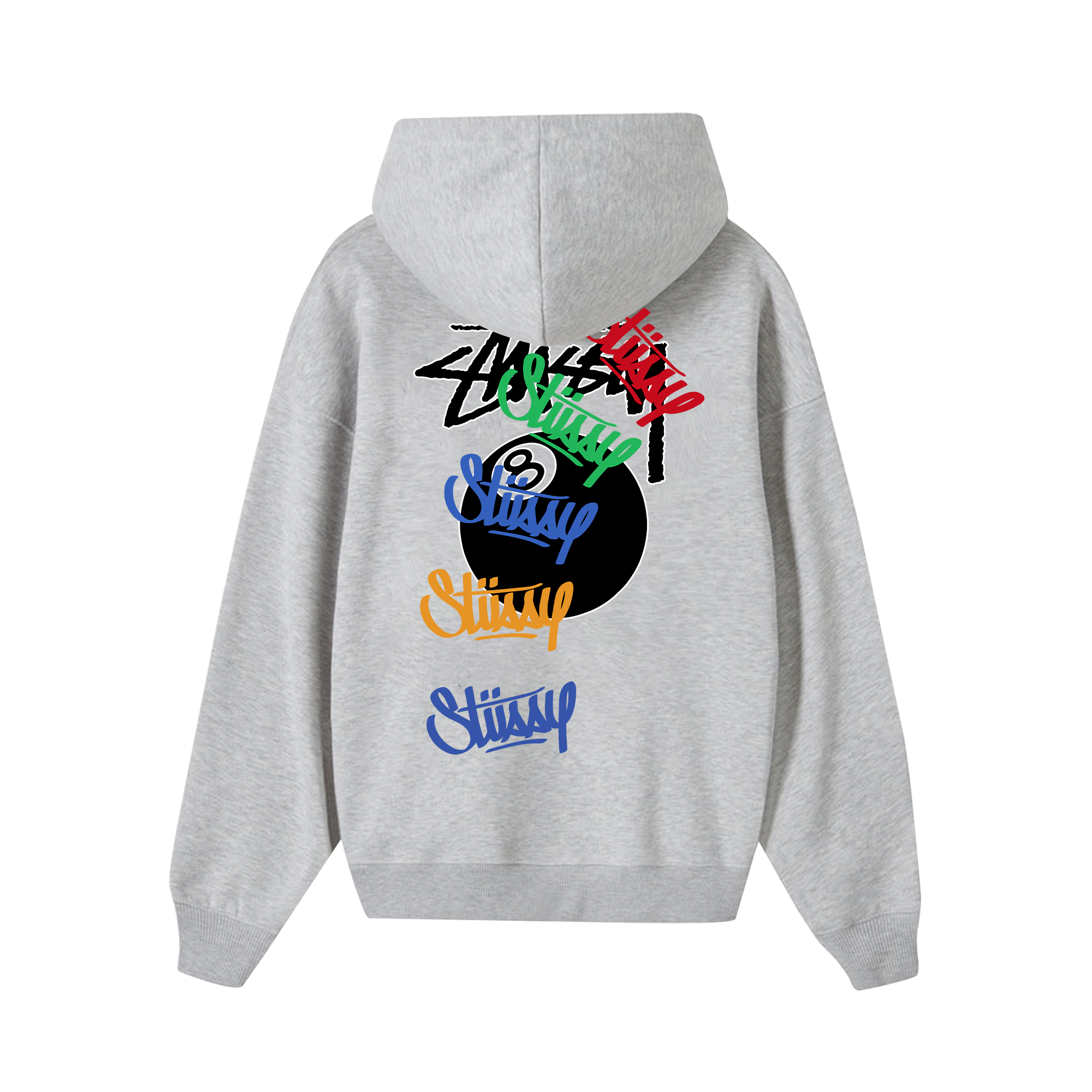 Stussy Mix Colorful Hoodie