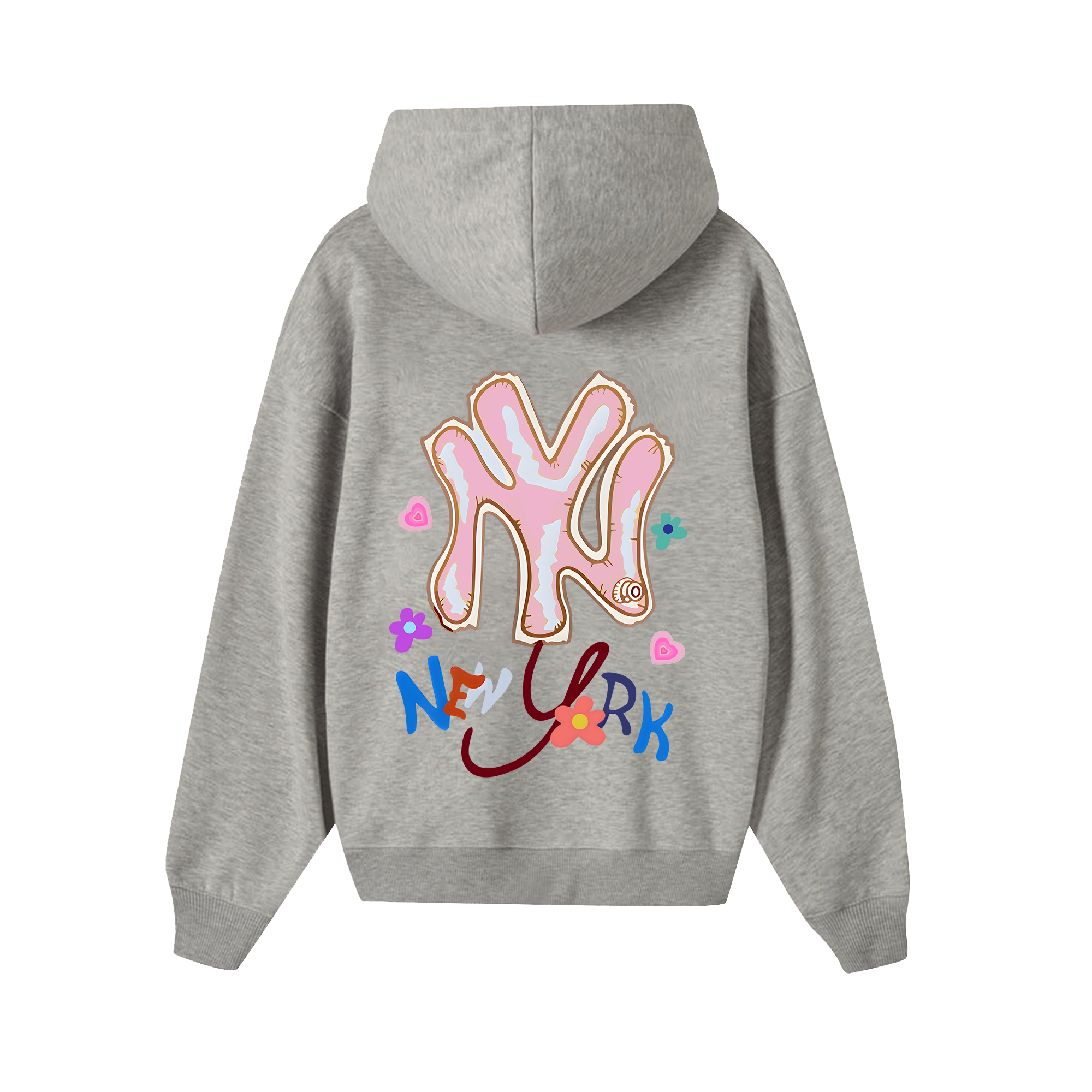 MLB Floral New York Yankees Cute Flower Hoodie