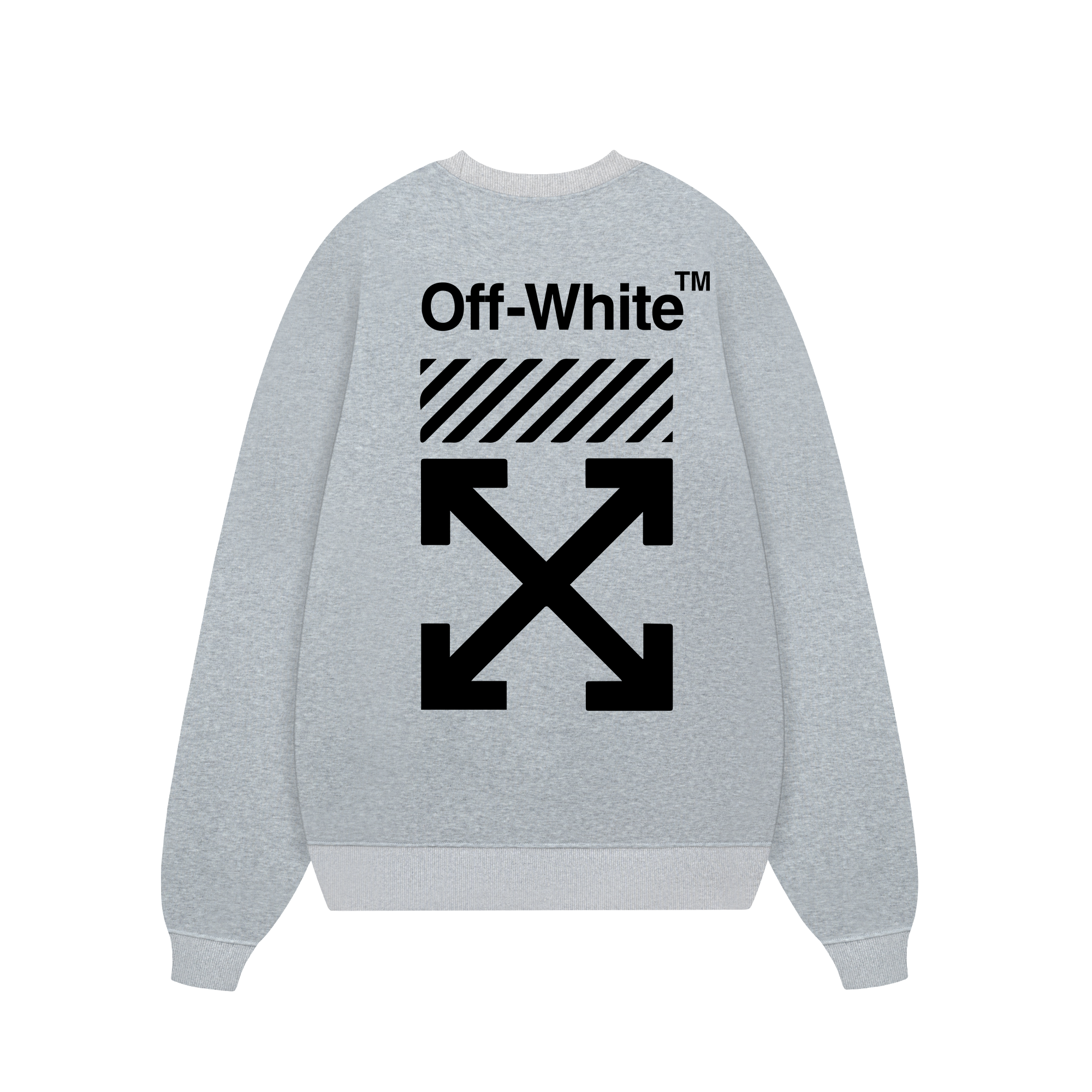 Off White Basic Logo Sweater