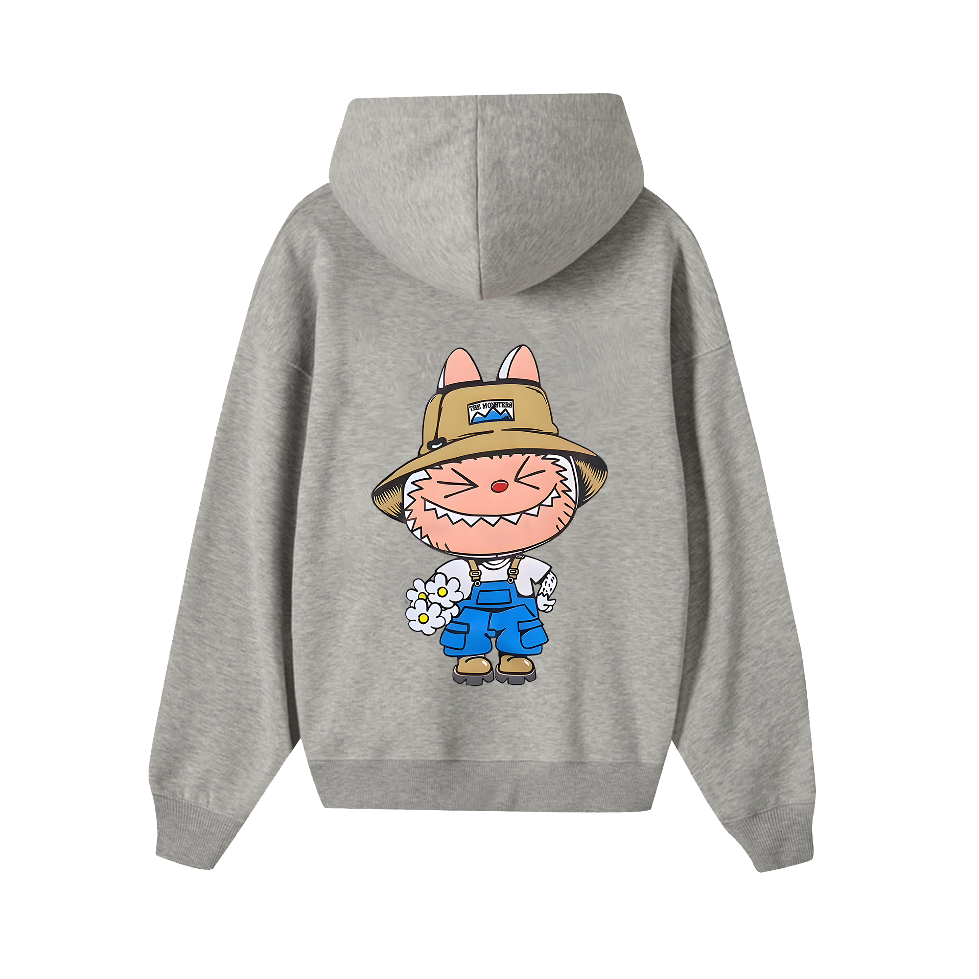 Labubu Farmer Cute Daisy Hoodie