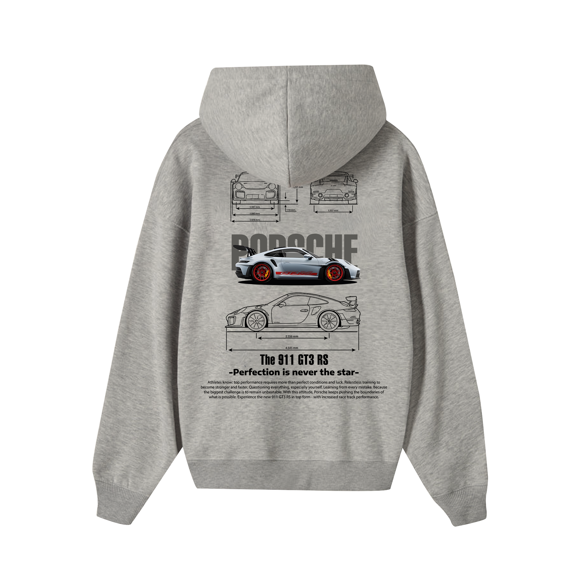 Porsche Blueprint 911 GT3 RS Hoodie