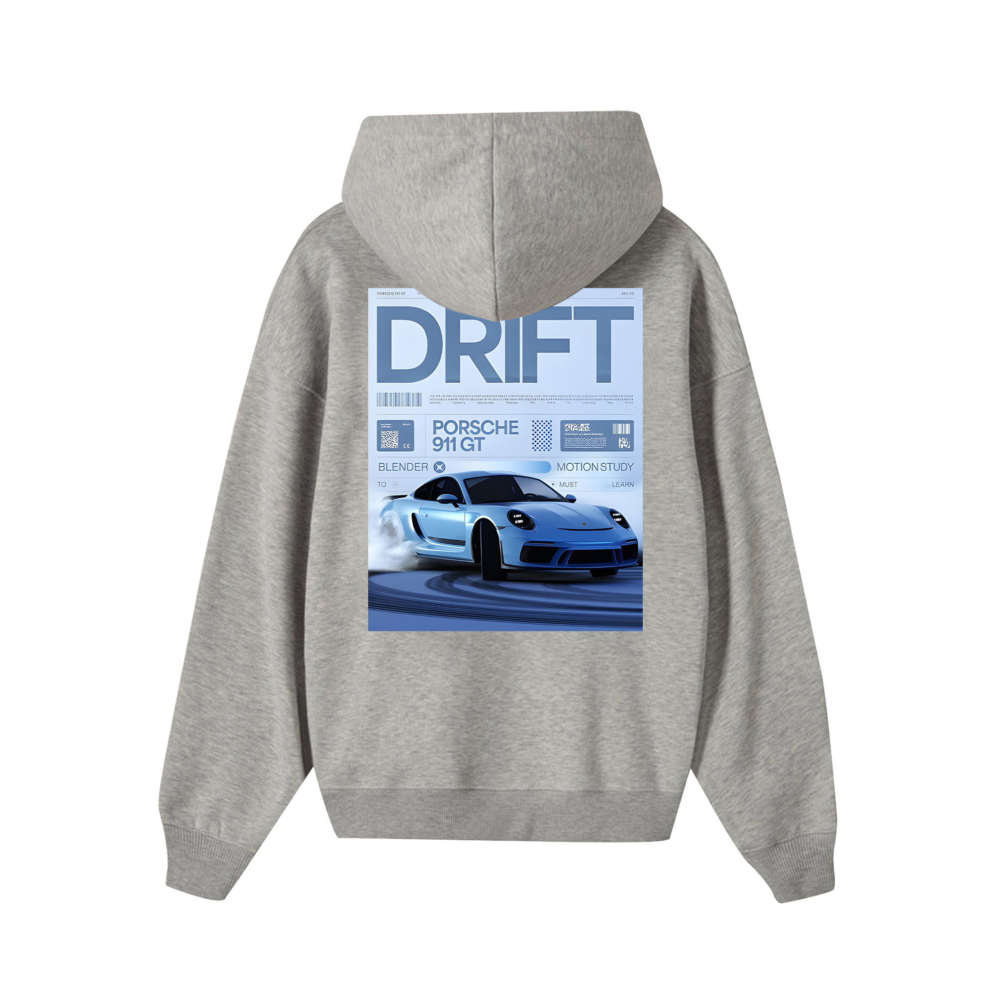 Porsche Blue 911 GT Hoodie