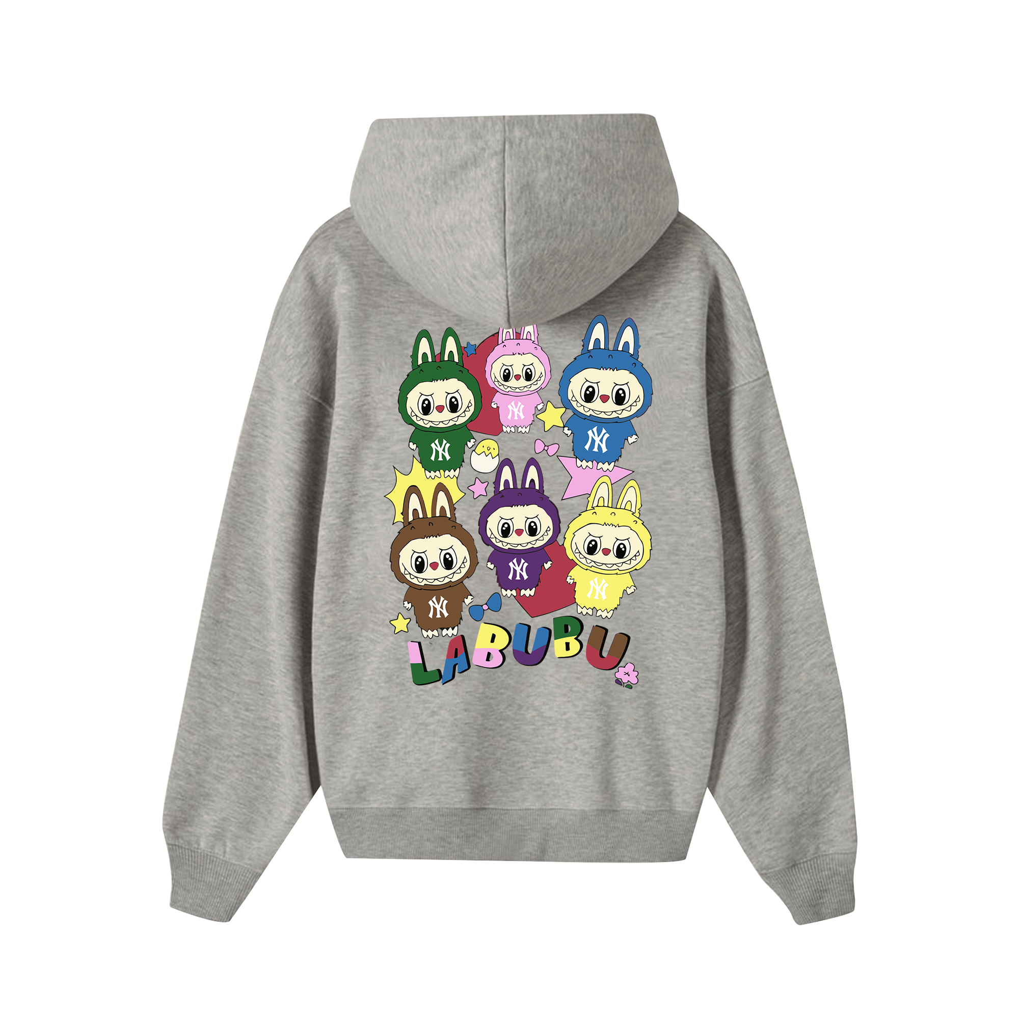 MLB Labubu Cute Team NY Hoodie