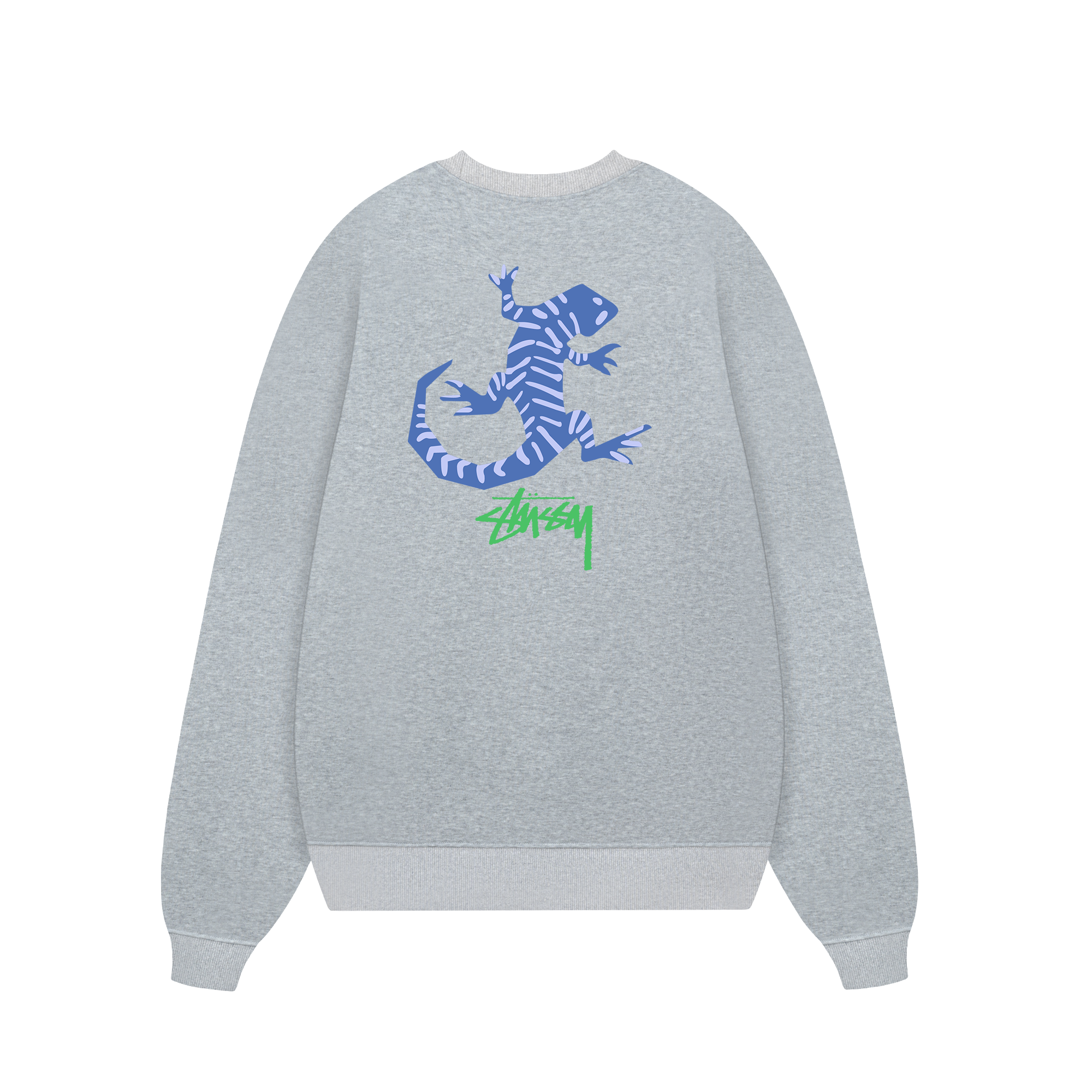 Stussy Blue Lizard Sweater