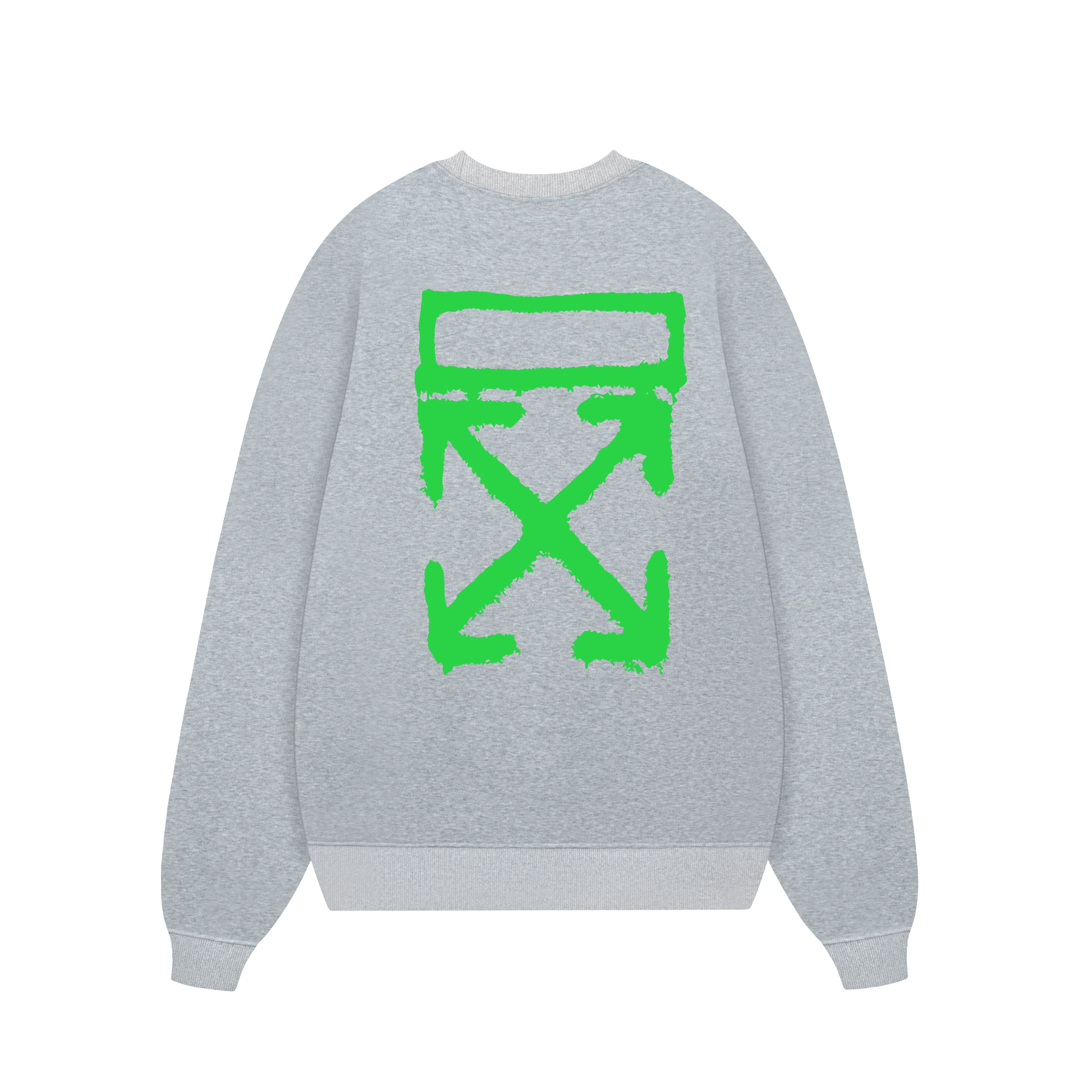 Off White Spray Paint Sweater