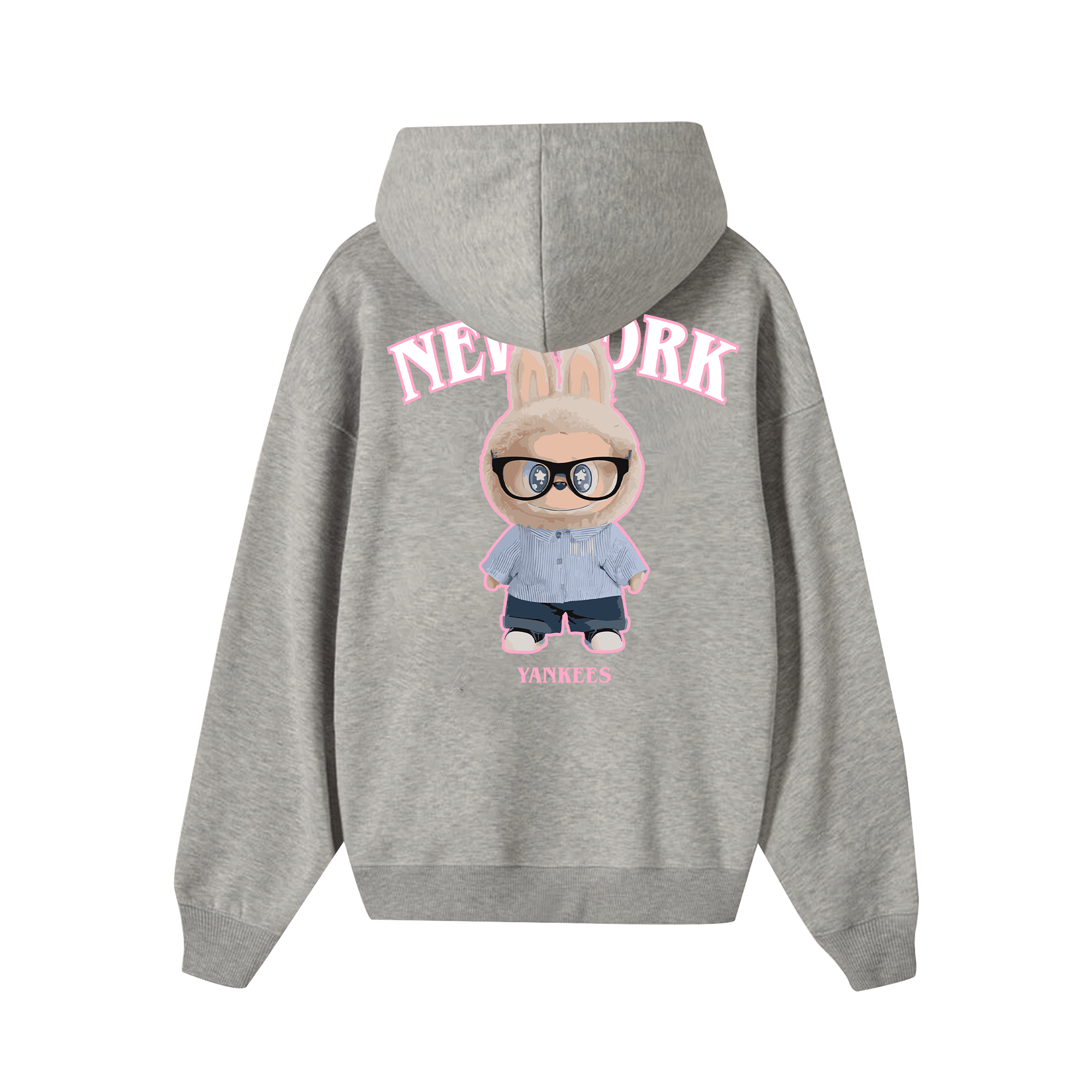 MLB Labubu New York Eyeglasses Hoodie