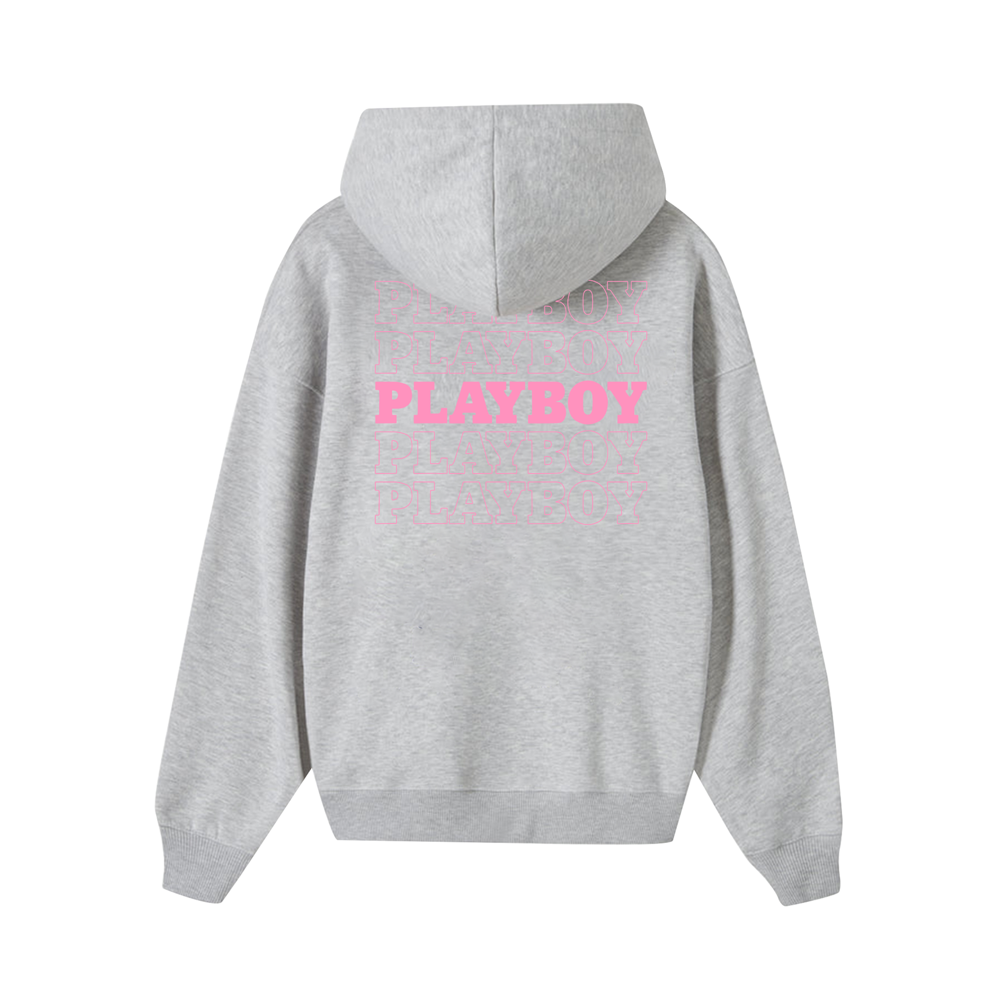 Play Boy Pink Repeating Masthead Hoodie