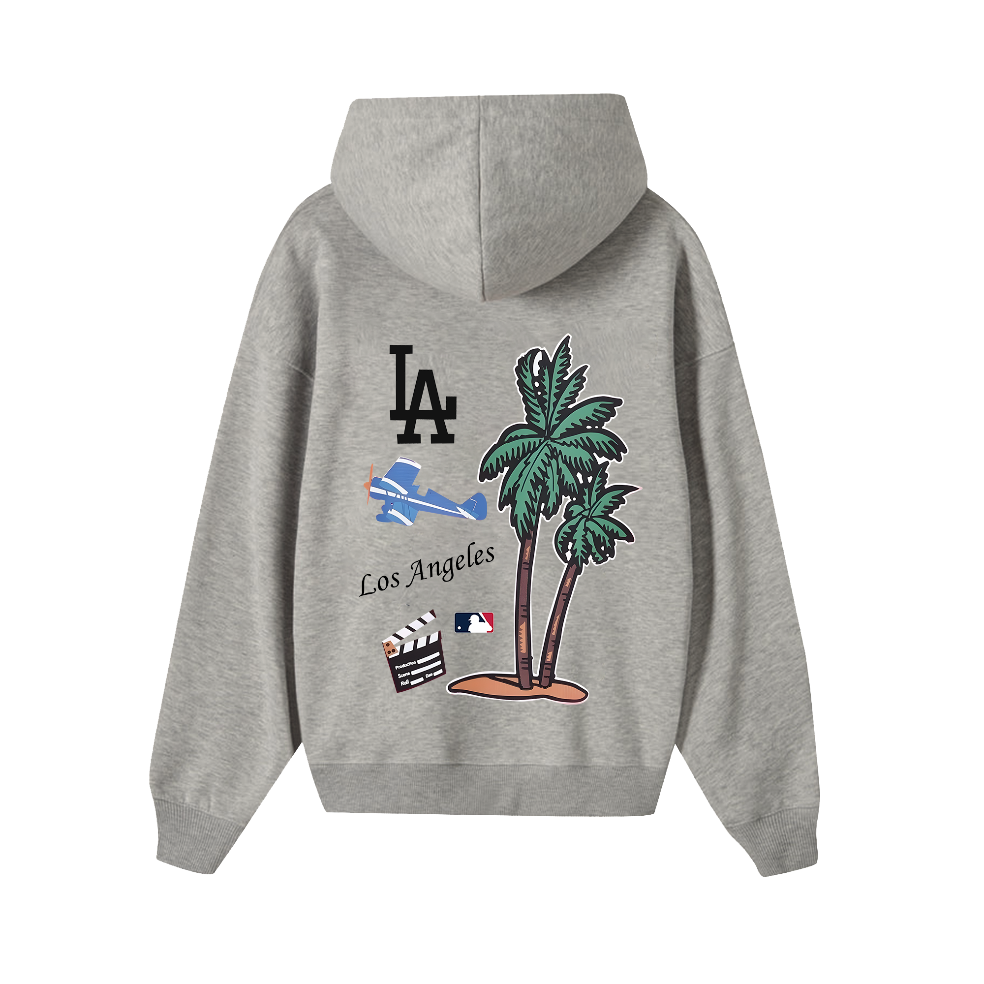 MLB Floral Los Angeles Beach Hoodie