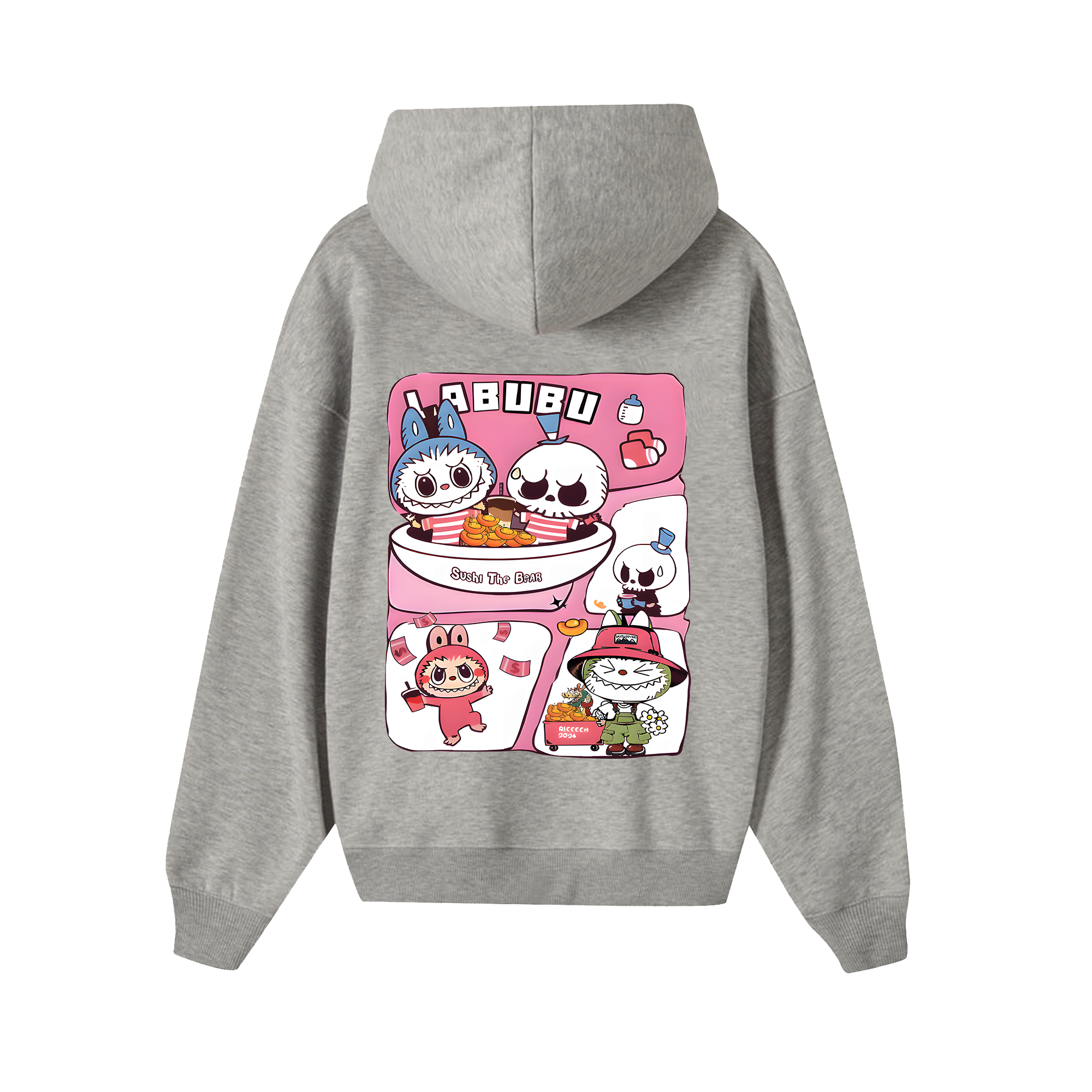 Labubu Funny Friend Hoodie