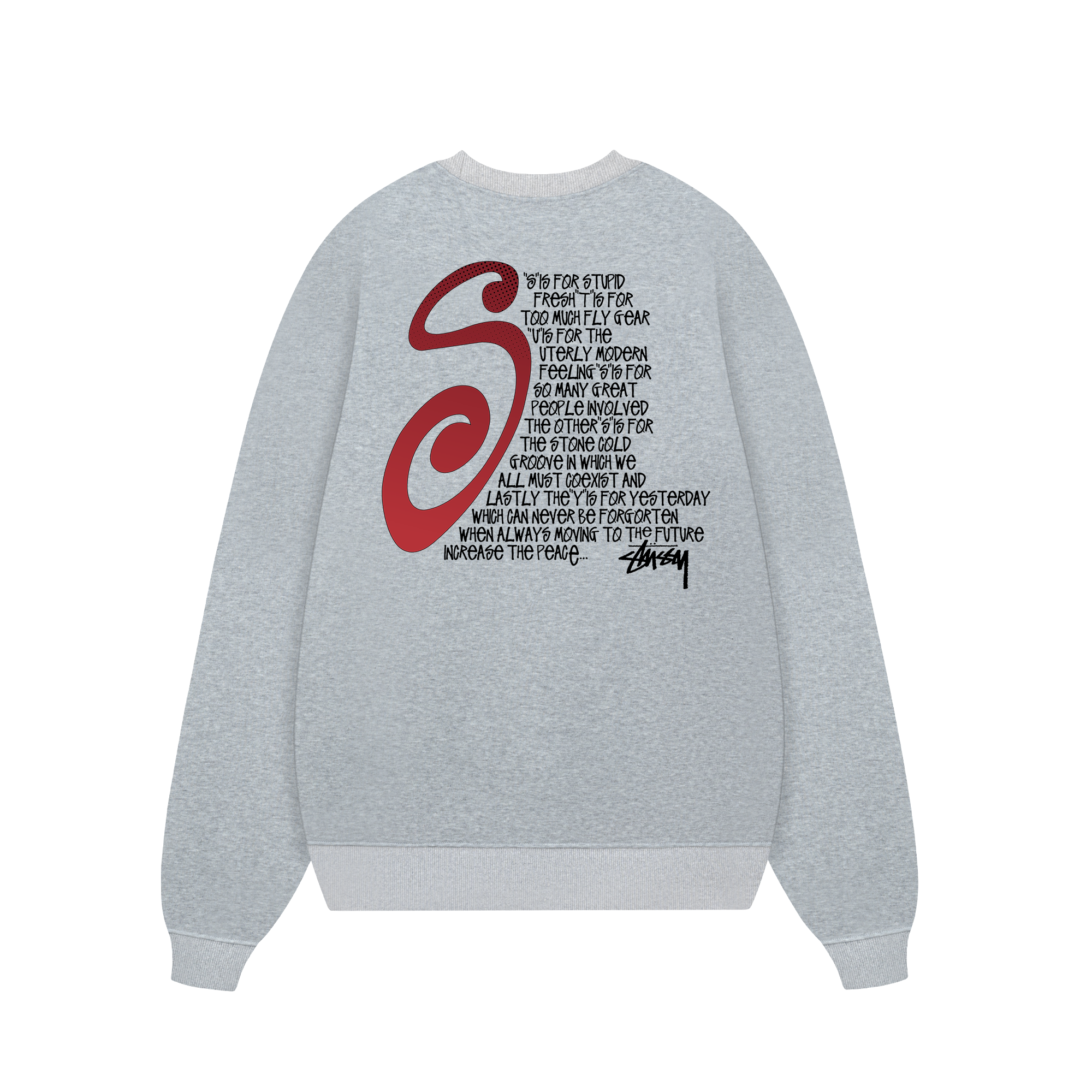 Stussy Meaning Of The Name Sweater