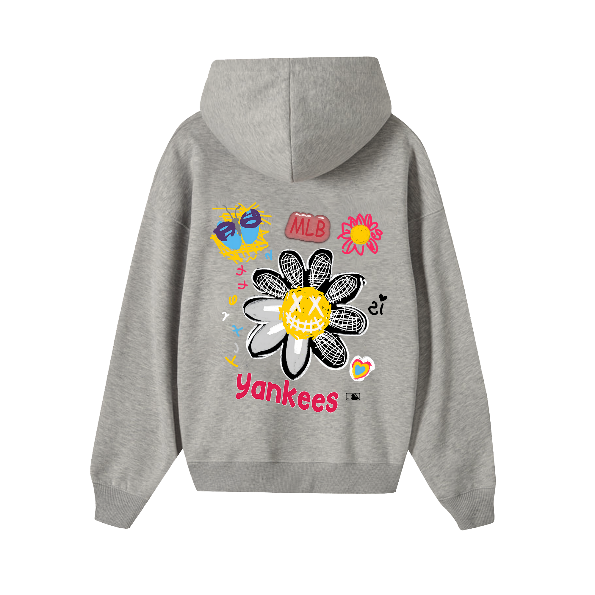 MLB Floral Cute Daisy Flower Hoodie