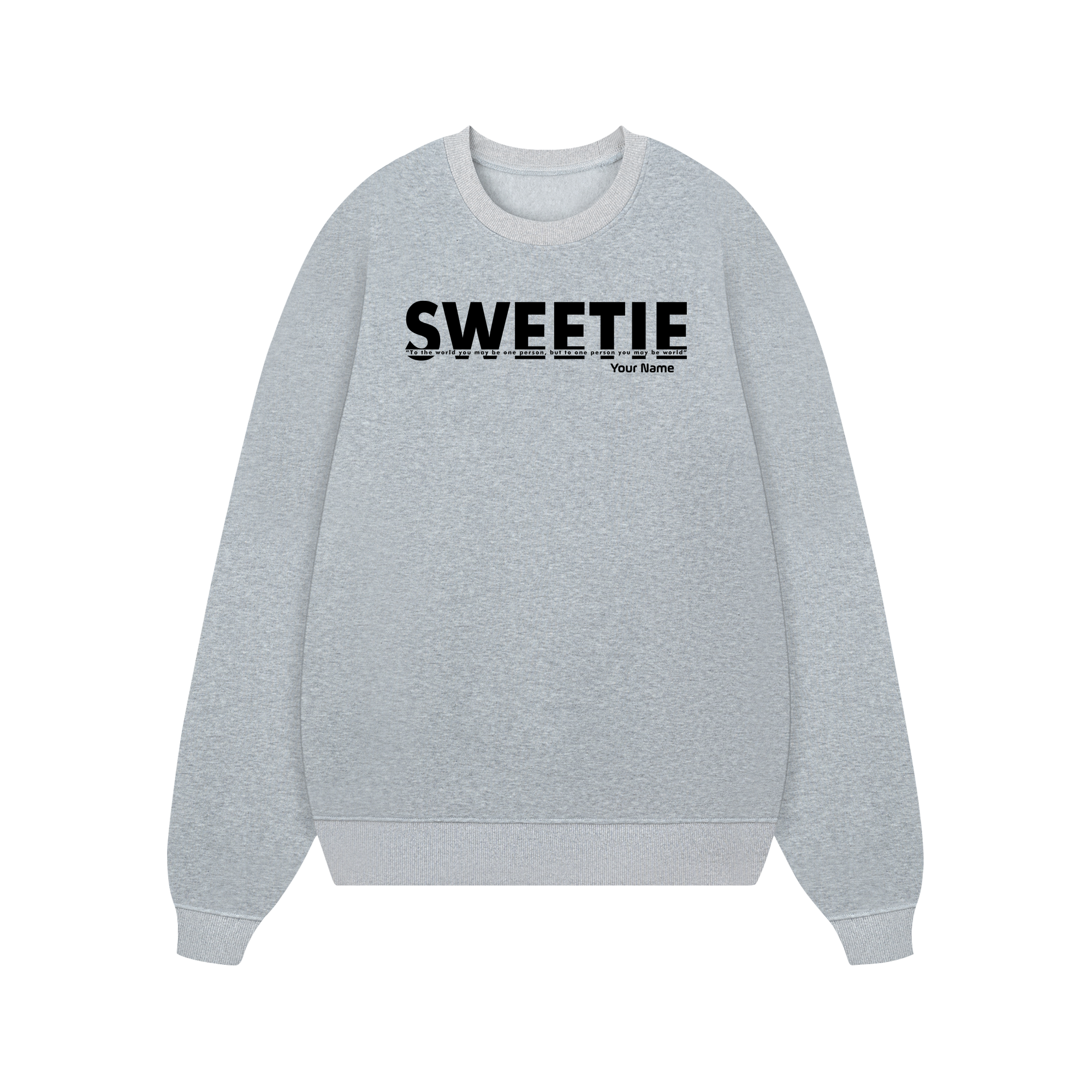 Custom Couple Sweetie Sweater