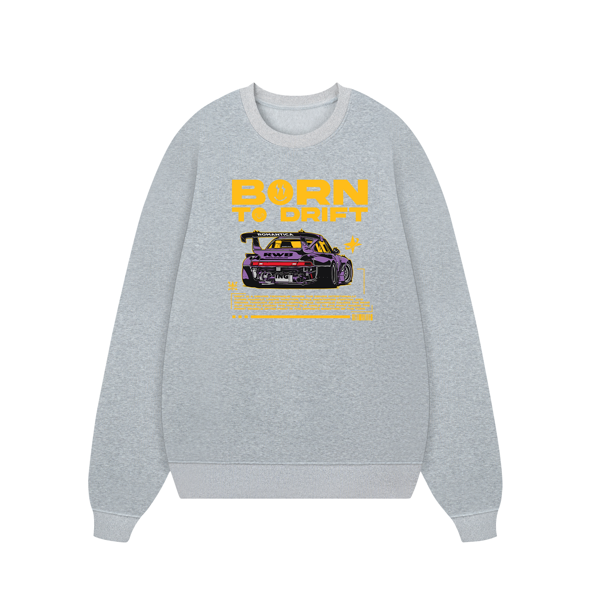 Porsche Born To Drift Sweater