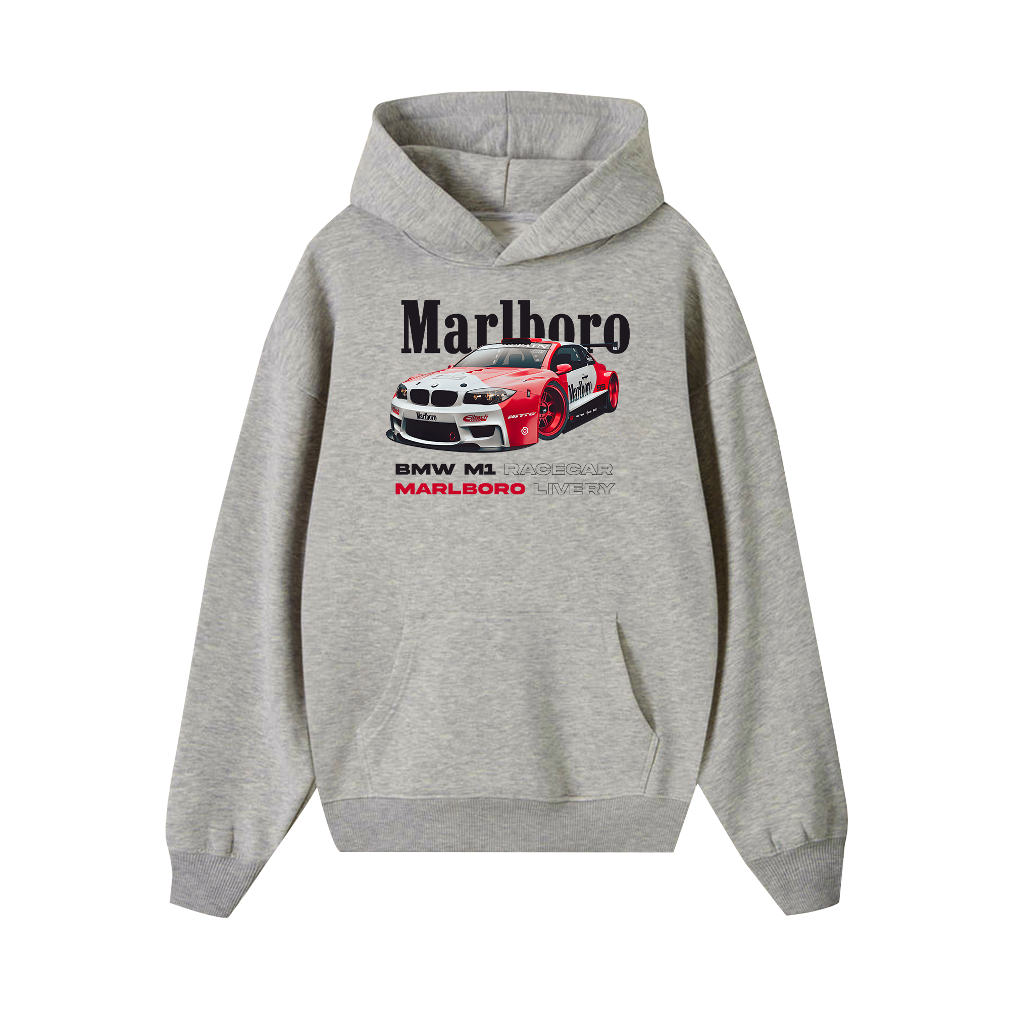 Marlboro BMW M1 Race Car Hoodie