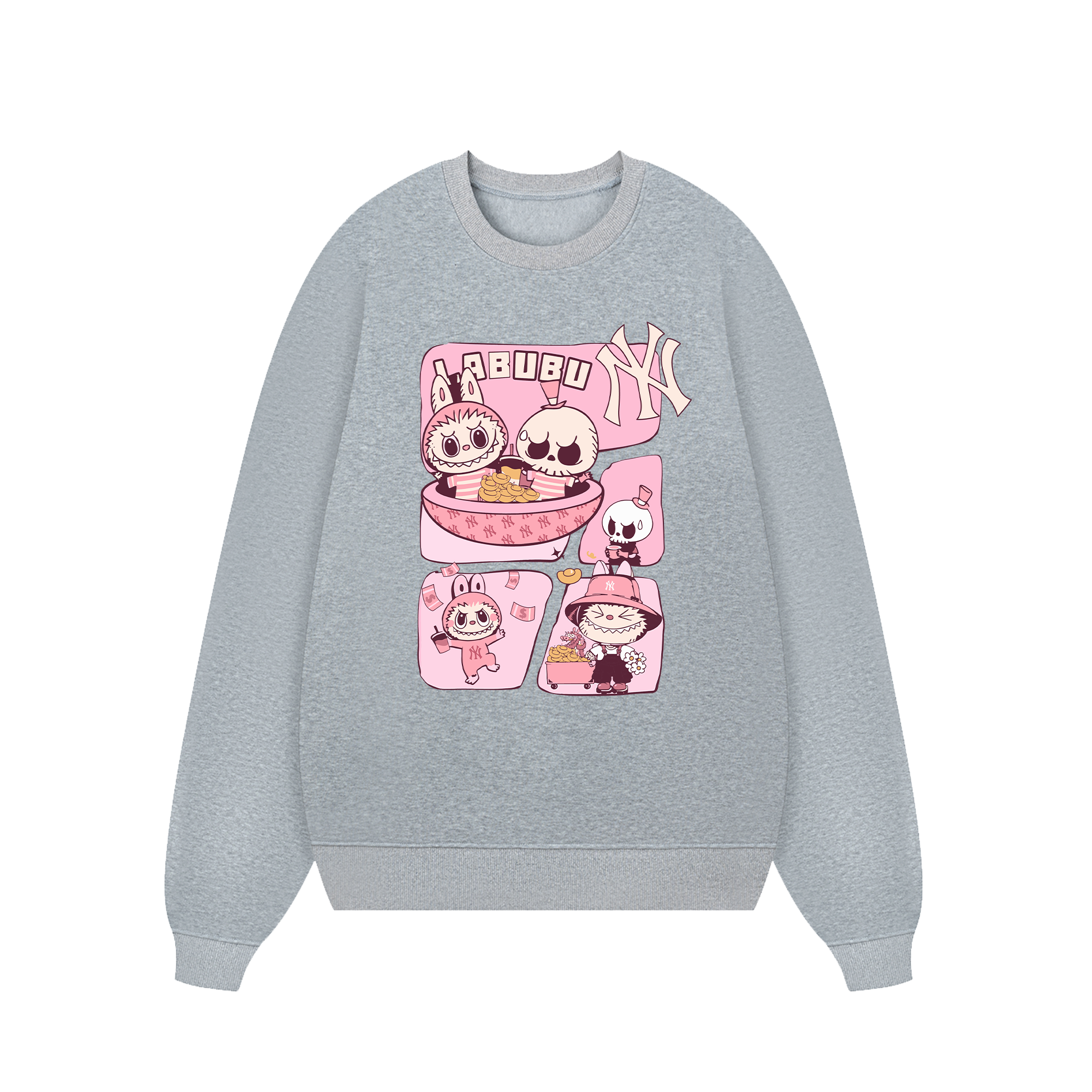 MLB Labubu Money NY Sweater