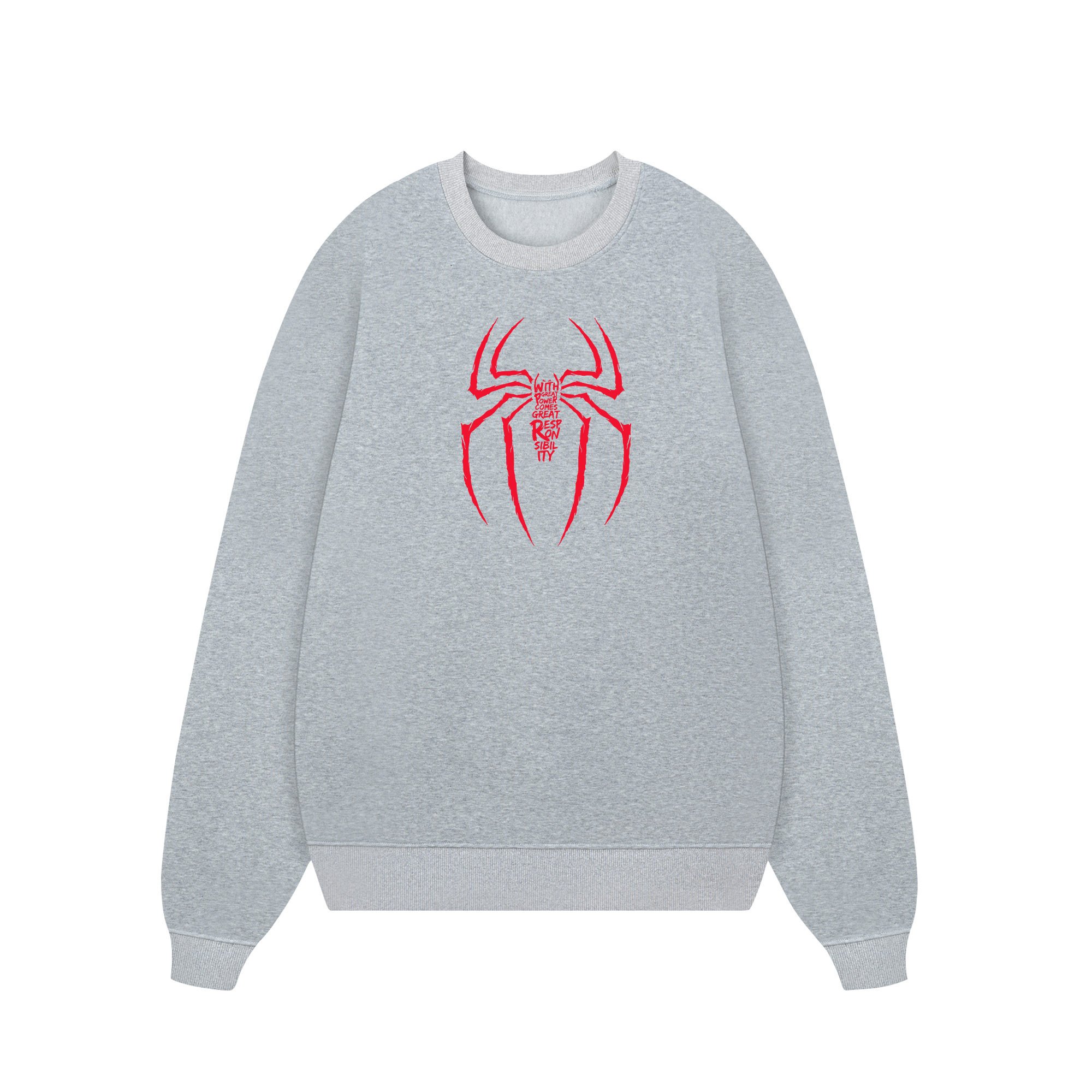 Marvel Spider Man Slogan Sweater