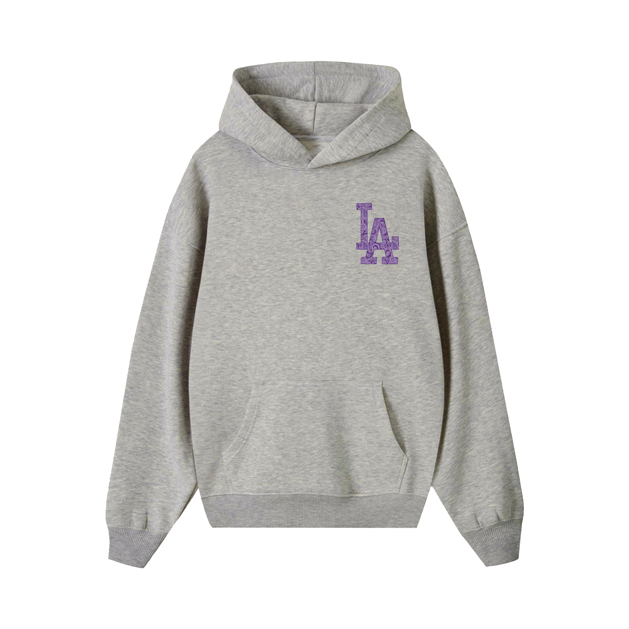 MLB Floral Purple Bandana Hoodie