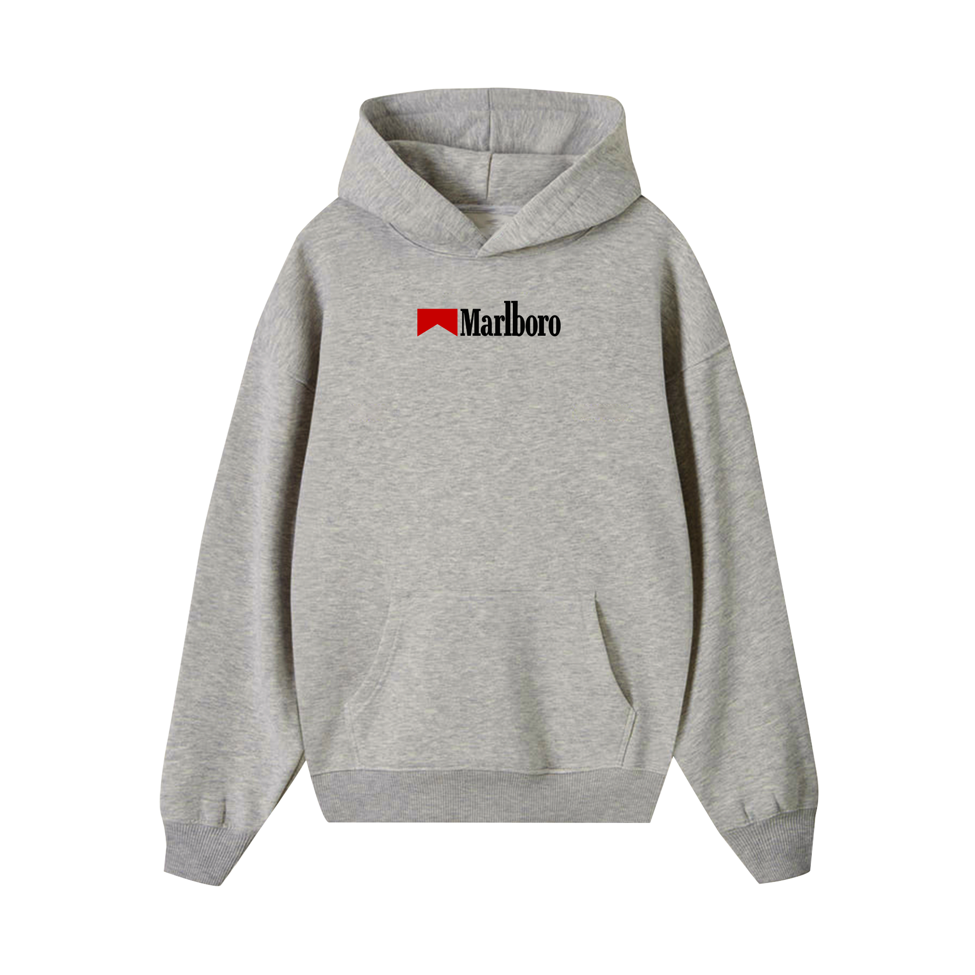 Marlboro Typo Logo Hoodie