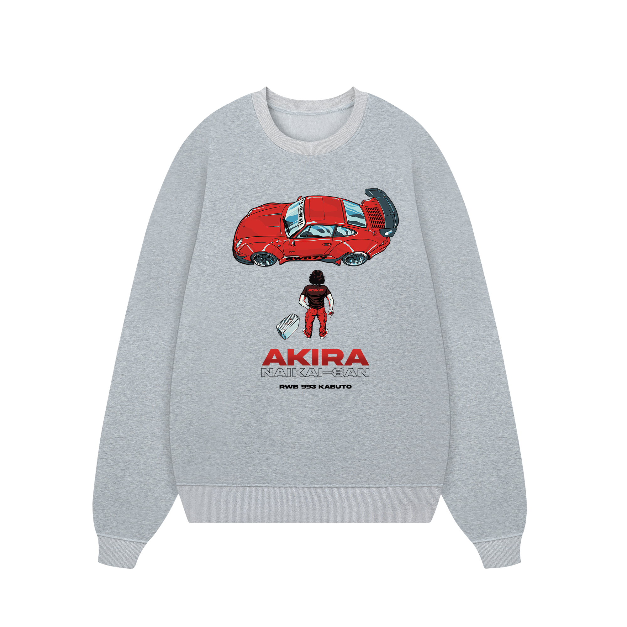 Porsche RWB 993 Kabuto Akira Sweater