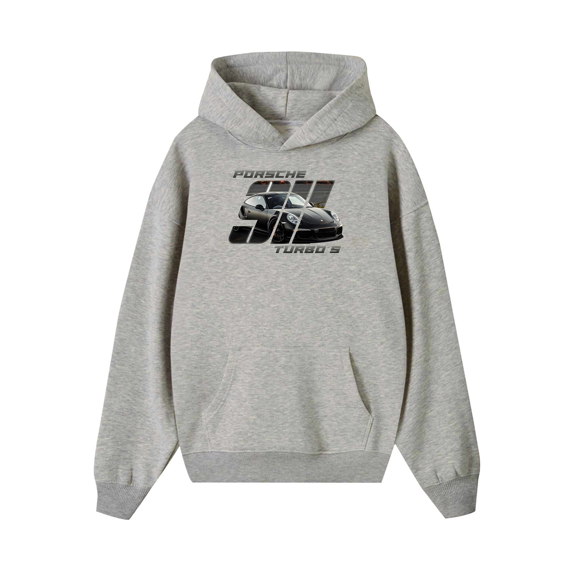 Porsche Silver Turbo S Hoodie