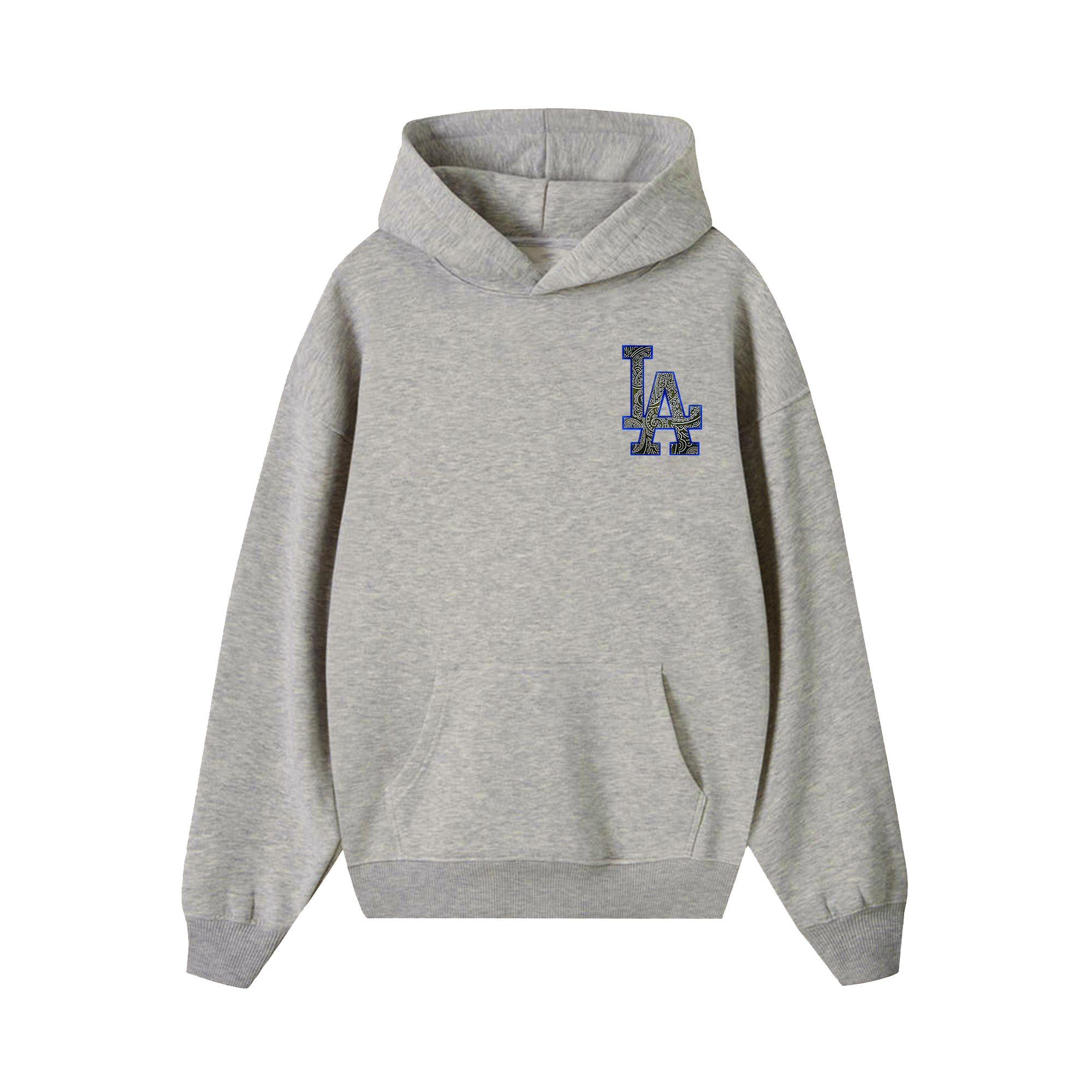 MLB Floral Blue Black Hoodie