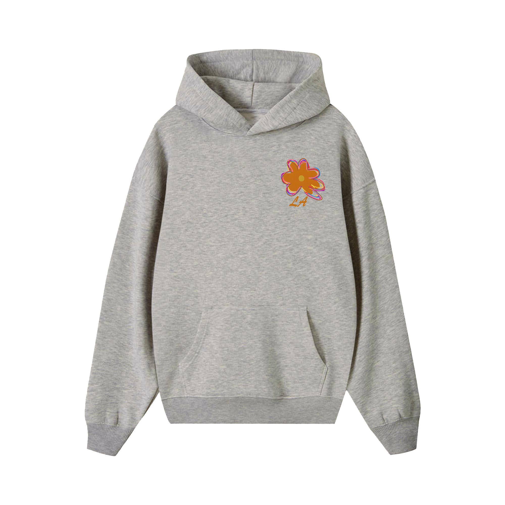 MLB Floral LA Yeankees  Groovy Flower Hoodie