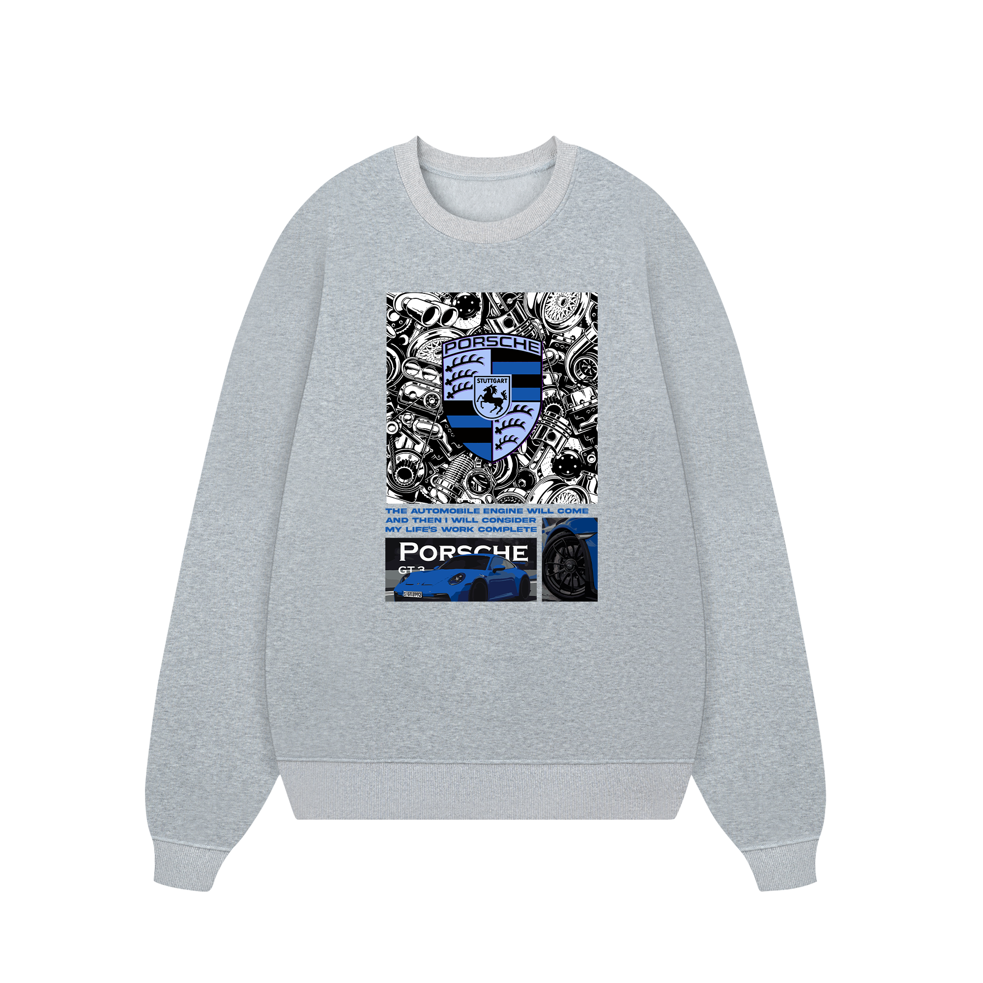 Porsche The Auto Mobile Sweater