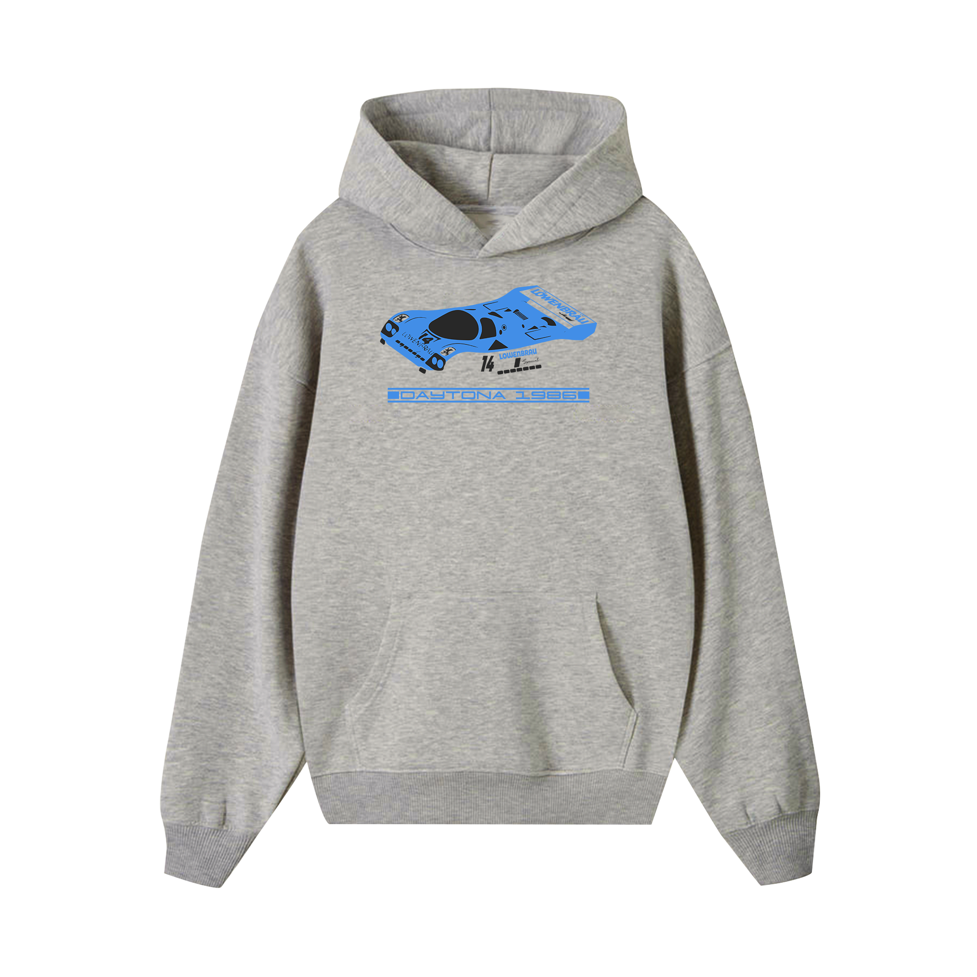 Porsche Cyan Daytona 1986 Hoodie