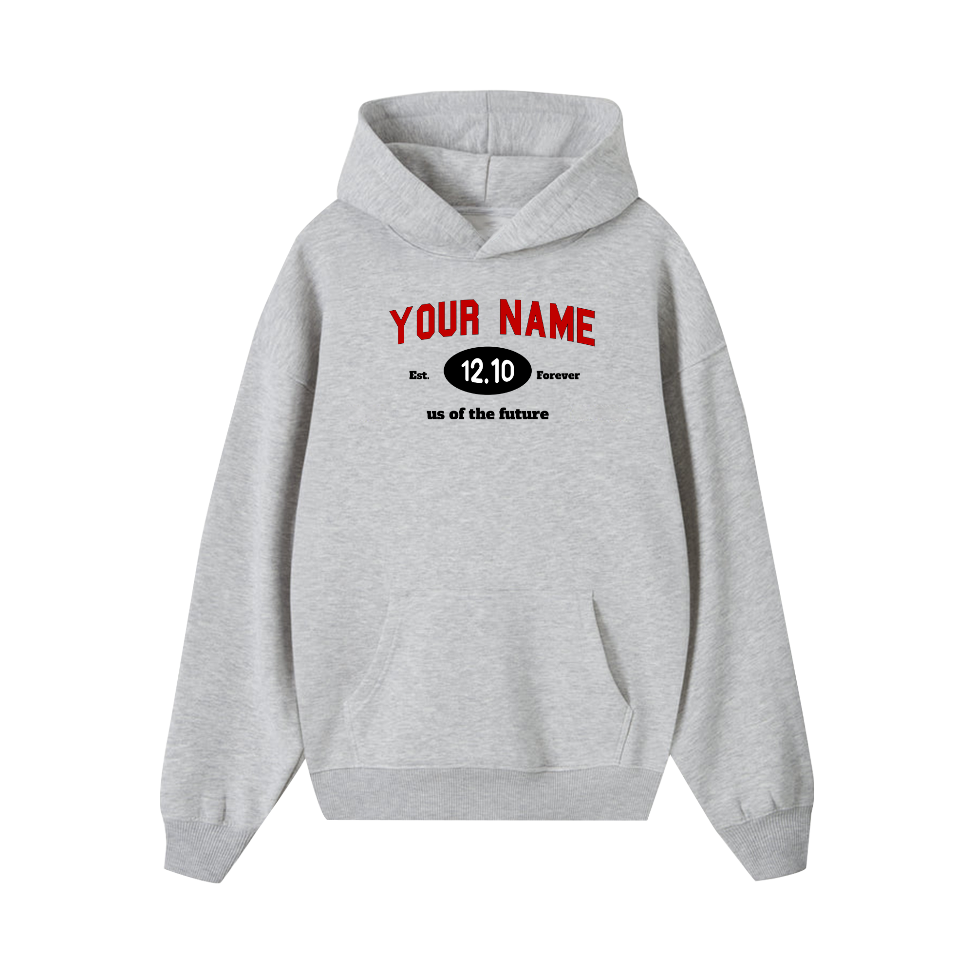 Custom Couple Forever Us Of The Future Hoodie