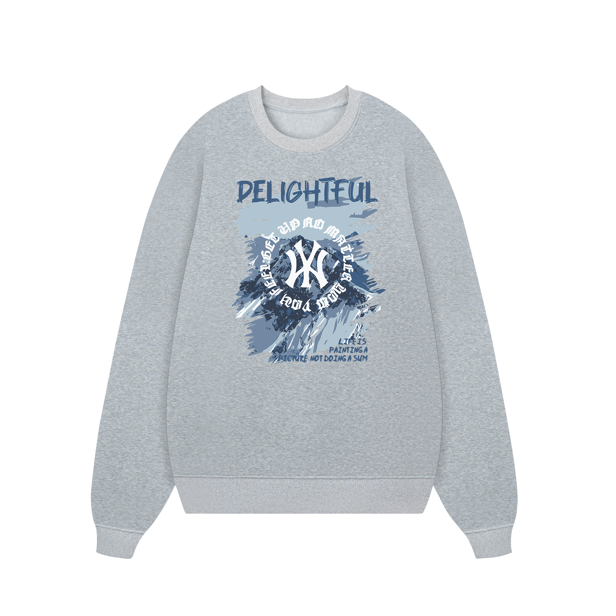 MLB Blue Delightful Sweater