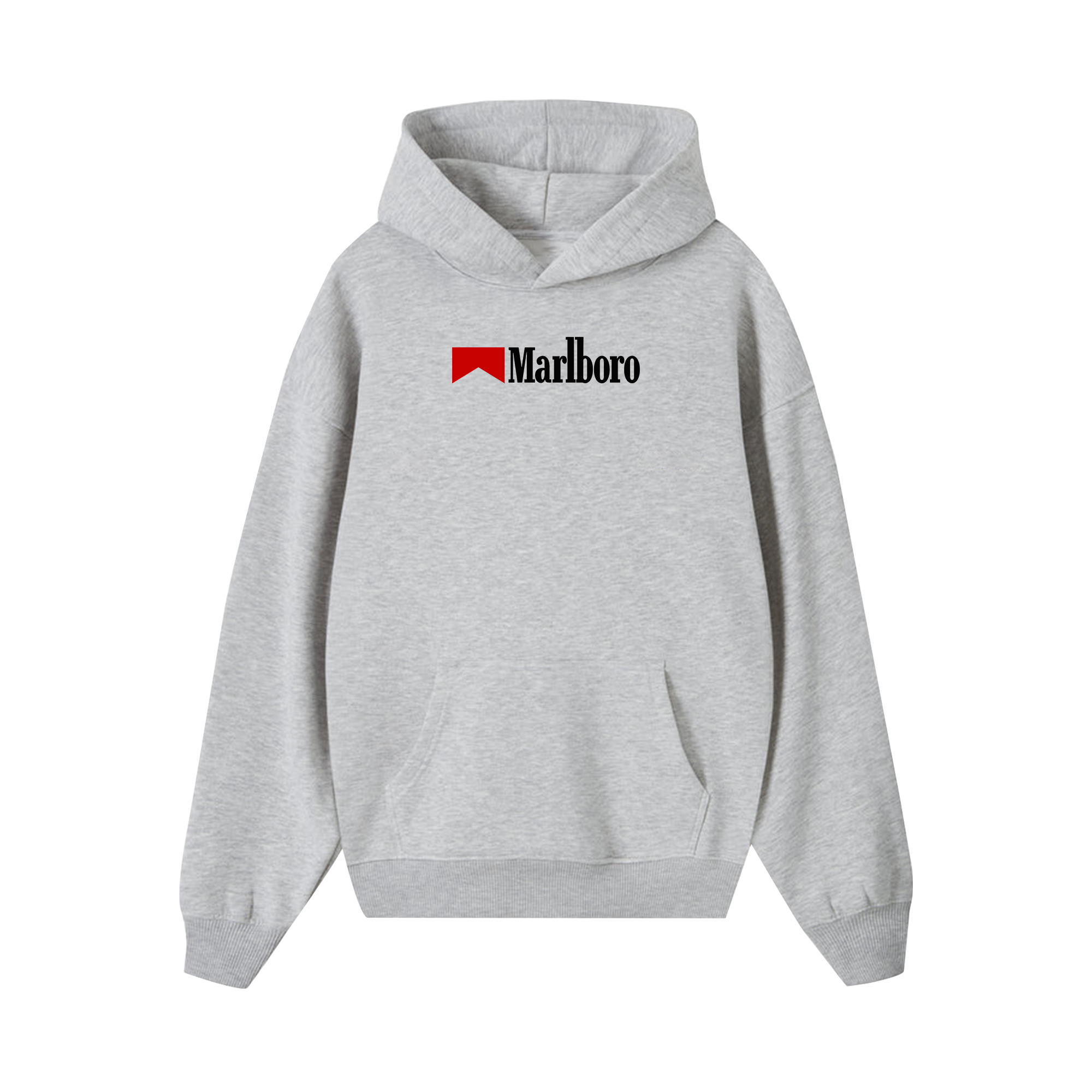 Marlboro Typo Logo Hoodie