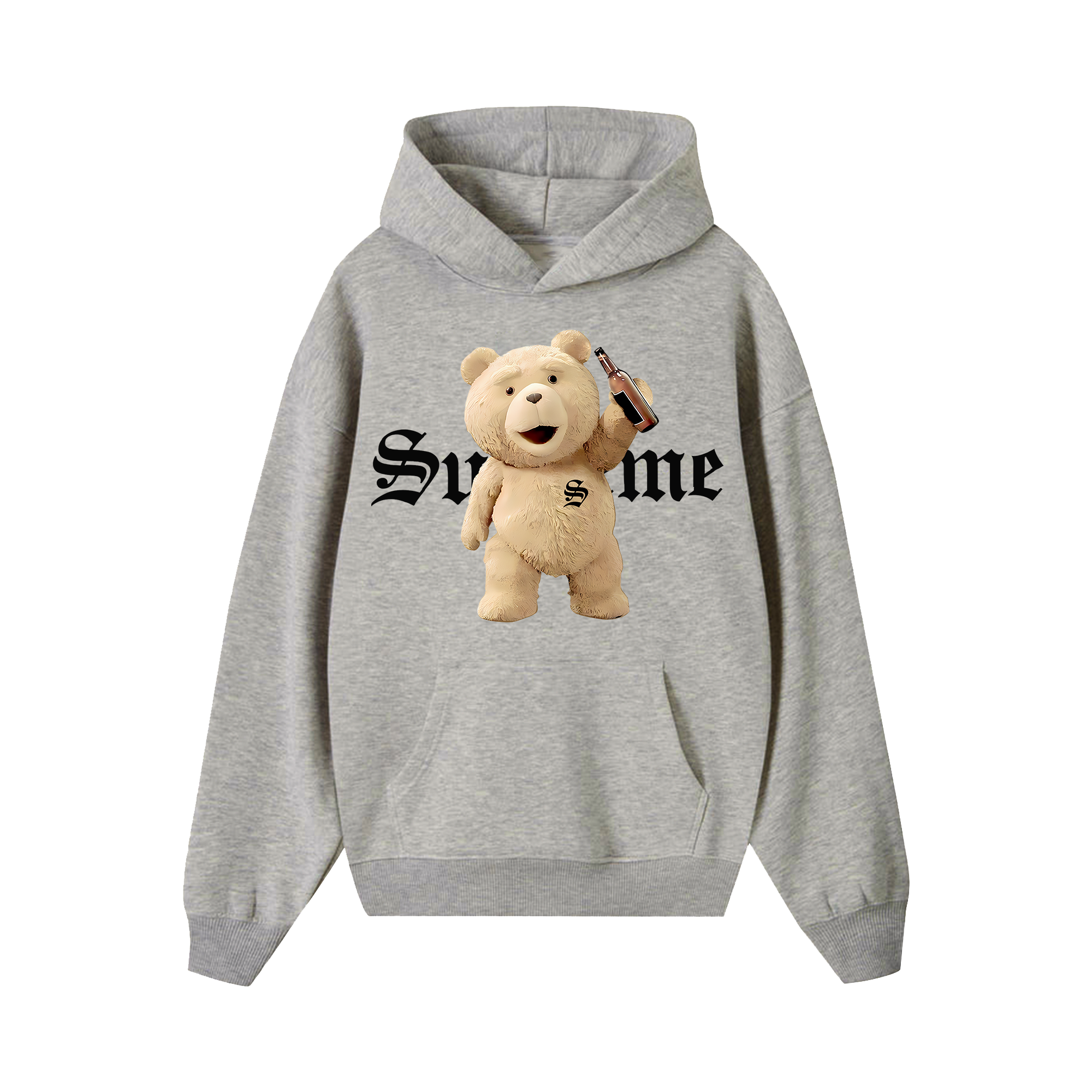 Supreme Bear Funny Hoodie